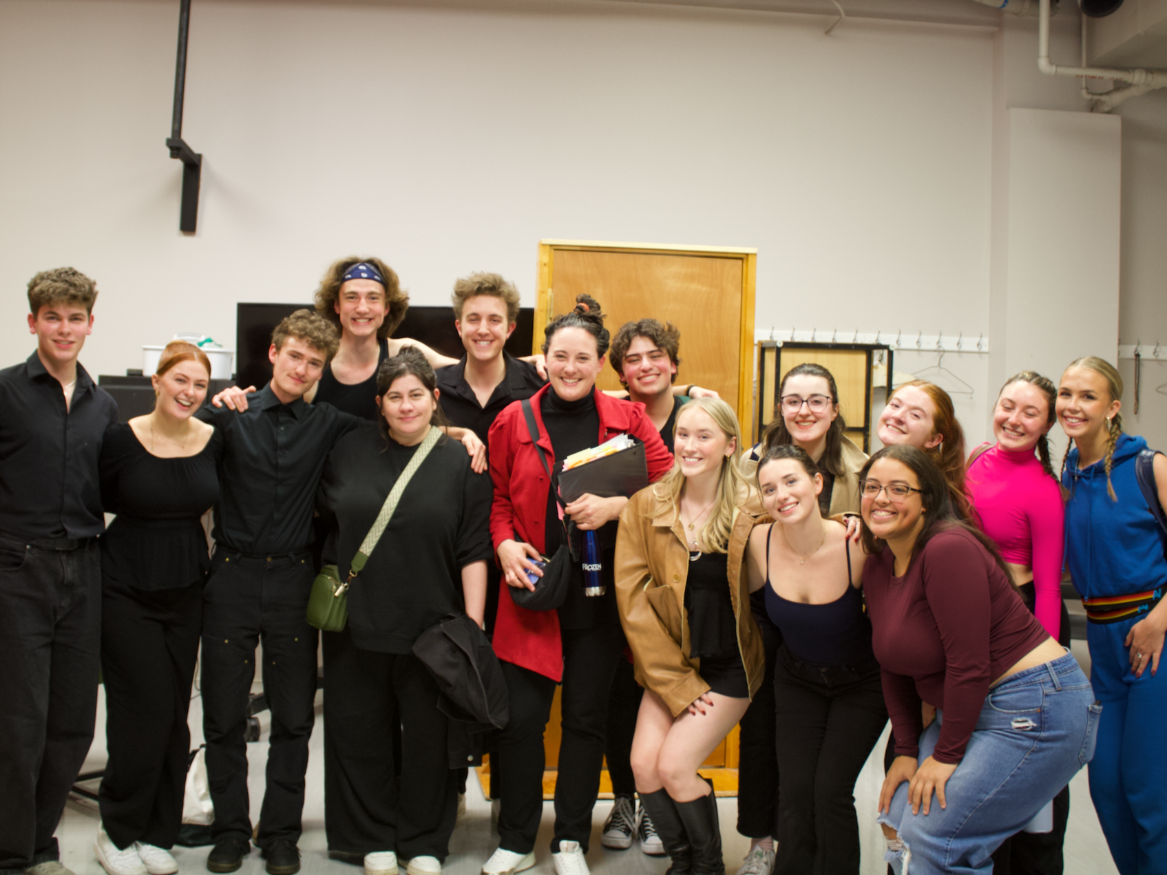 Hannah Kobayashi & the Cast of 'A Rebel Prayer' workshop at Syracuse University