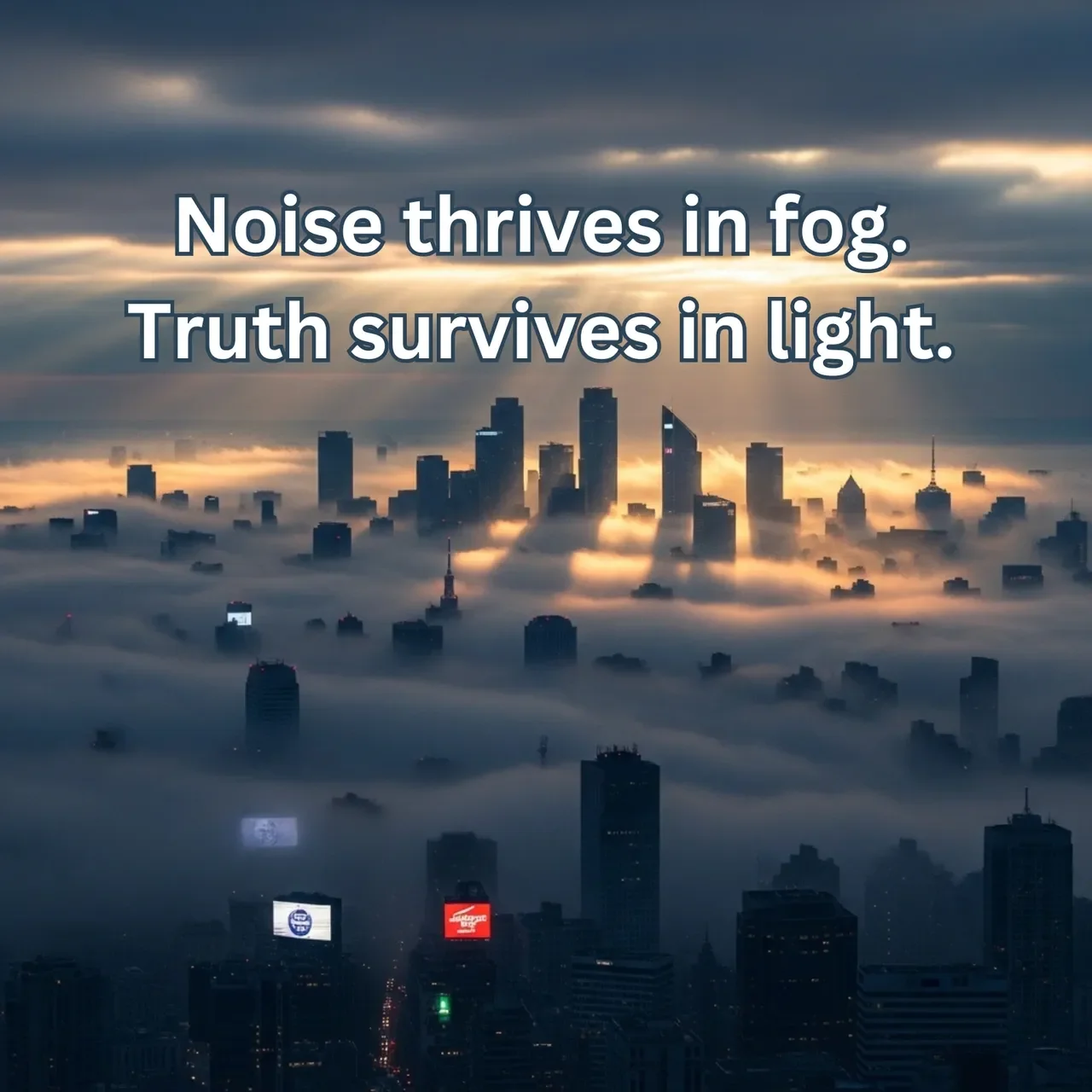 Seeing Clearly When the World Gets Loud