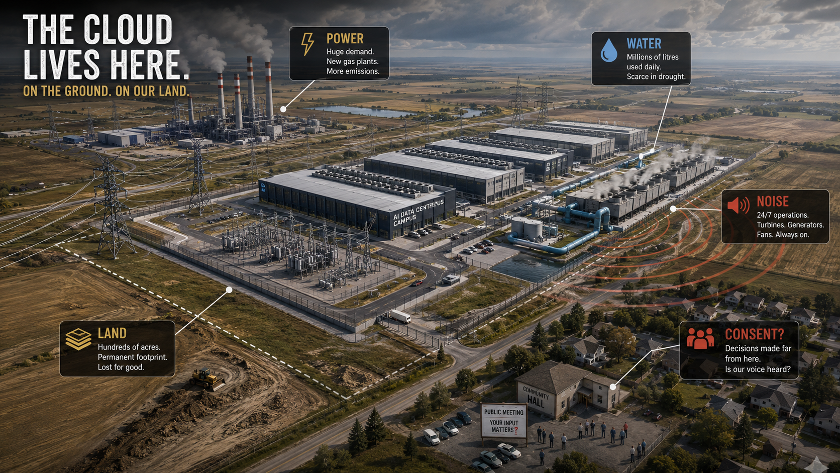 The AI Data Centre Rush Is Outrunning Public Consent