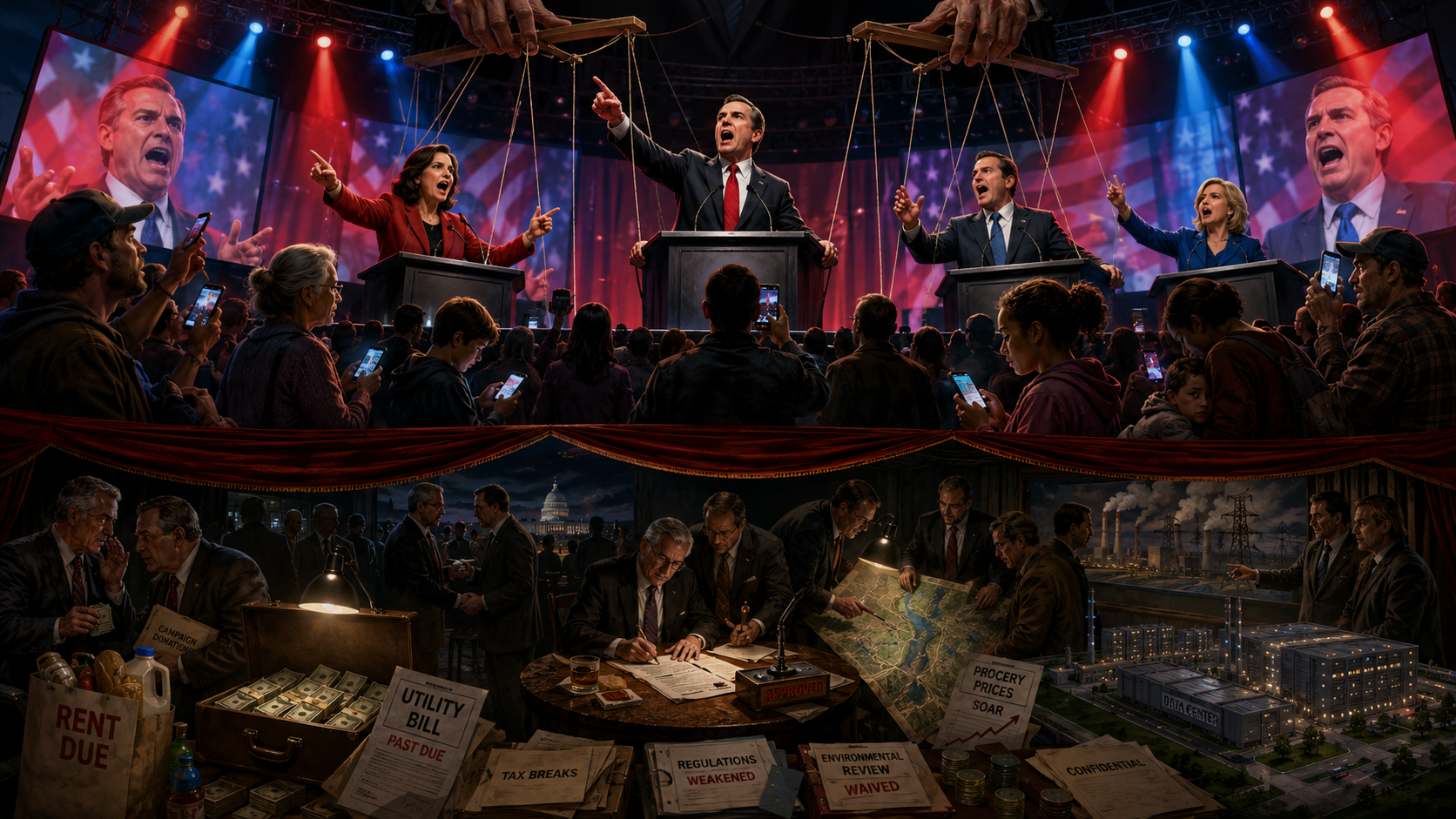Bread and Circuses: How Political Theatre Sets the Stage For Control