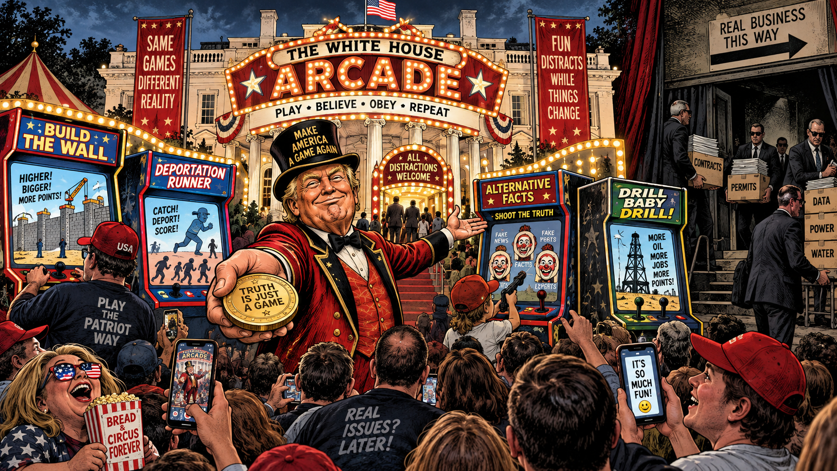 The White House Has an Arcade. The Game Is Propaganda.