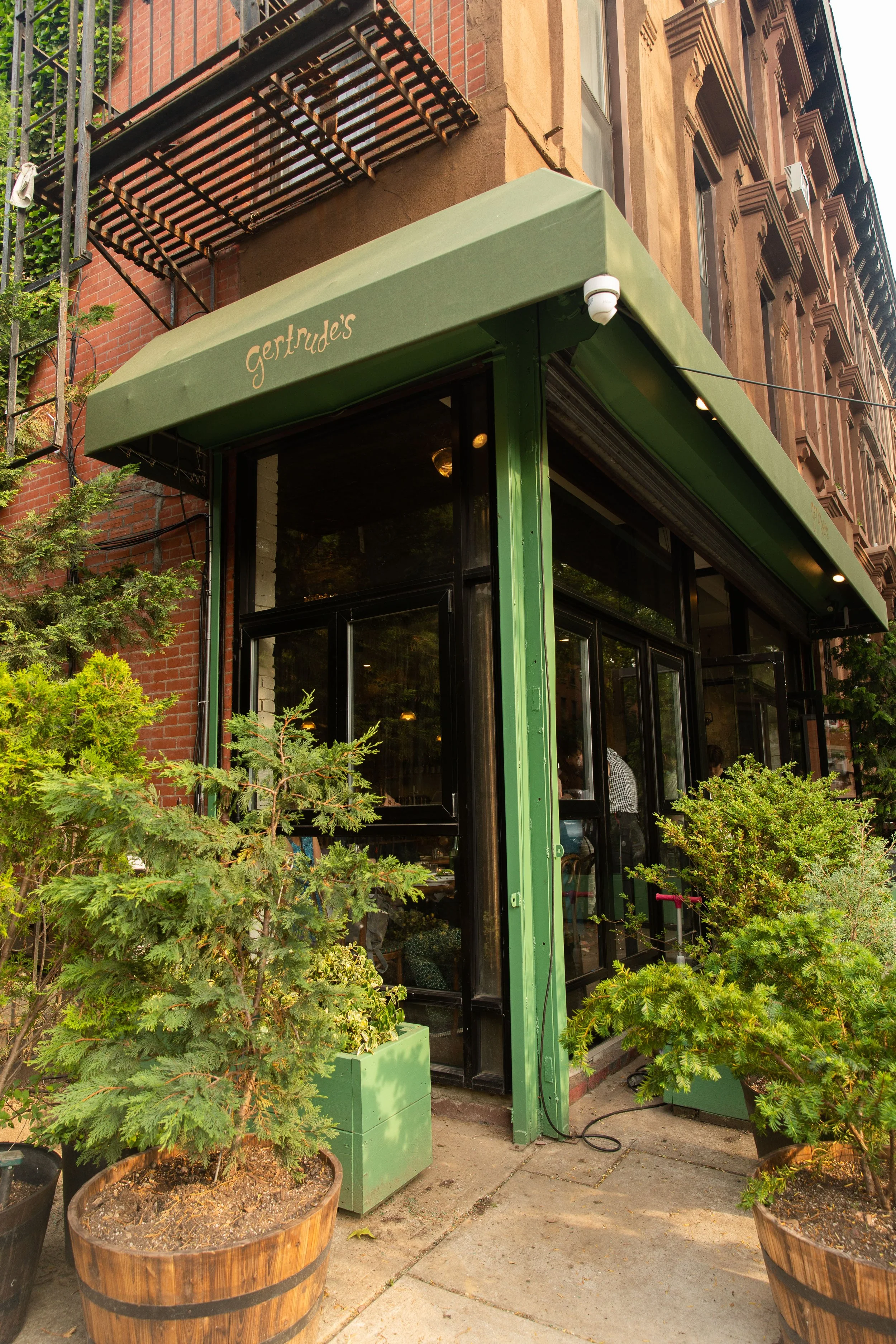 gertrude's exterior, summer