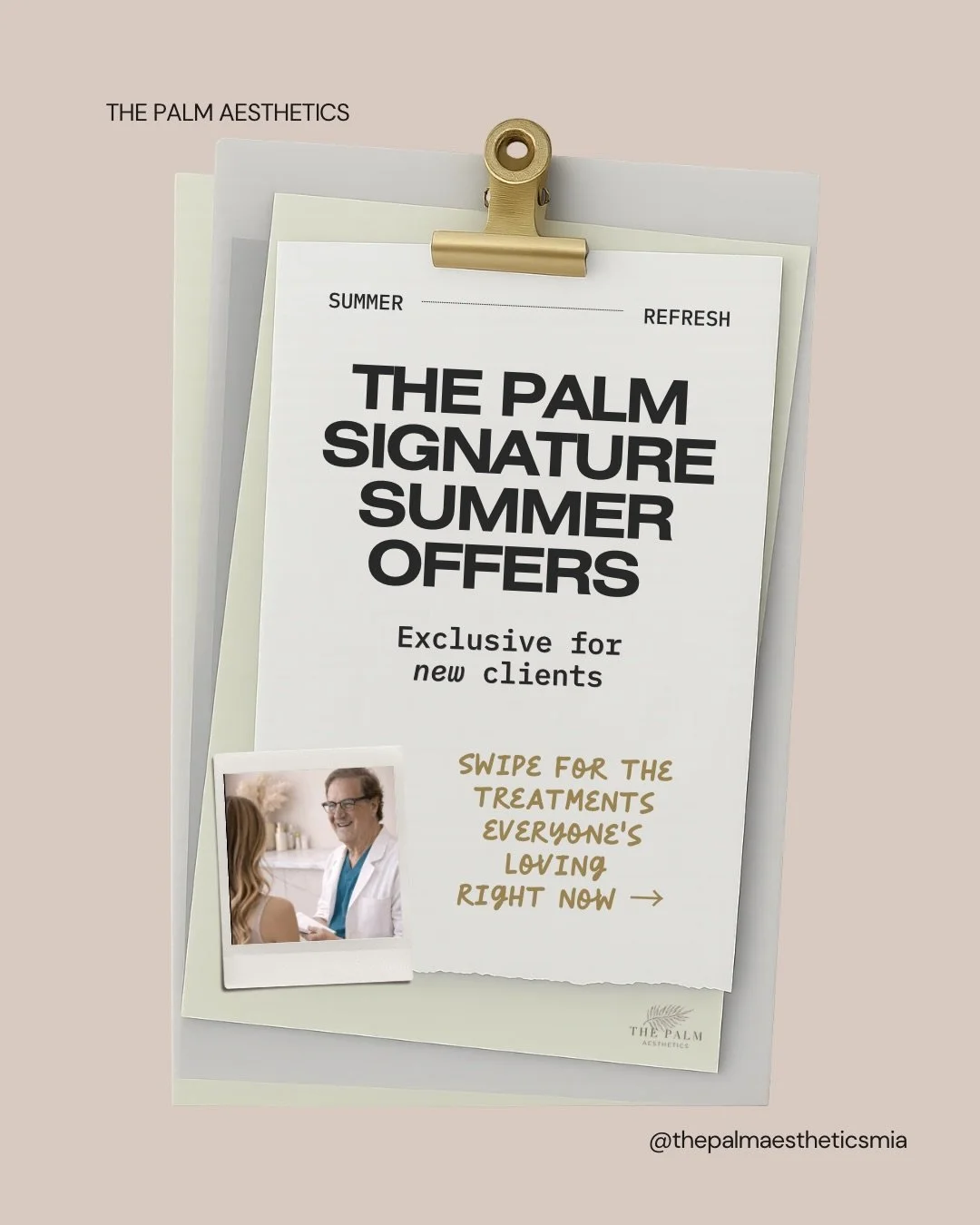Get ready for all the summer weekends, vacations, weddings, dinners, beach days, and photos ahead feeling a little more confident in your skin.

Our Signature Summer Offers for new clients were designed for clients wanting refreshed, natural-looking 