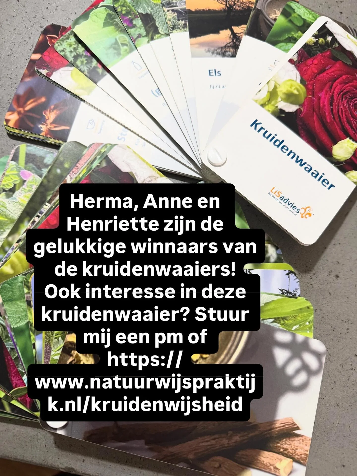 Ook interesse bestel ze via https://www.natuurwijspraktijk.nl/kruidenwijsheid