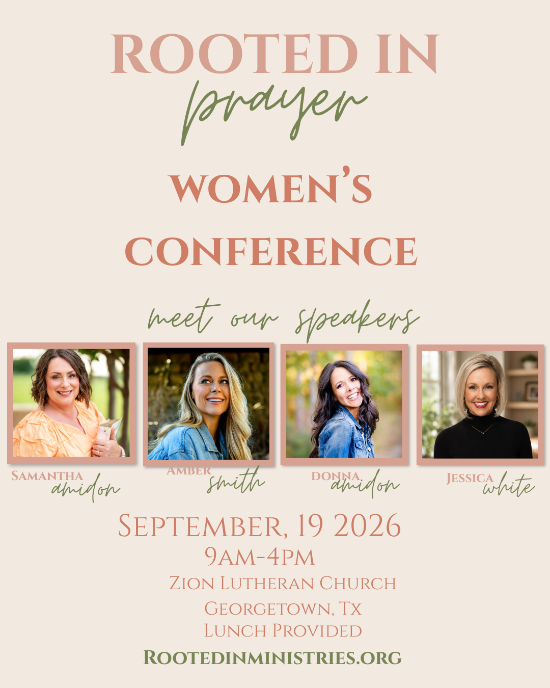 Rooted In Prayer  |  Conference 2026