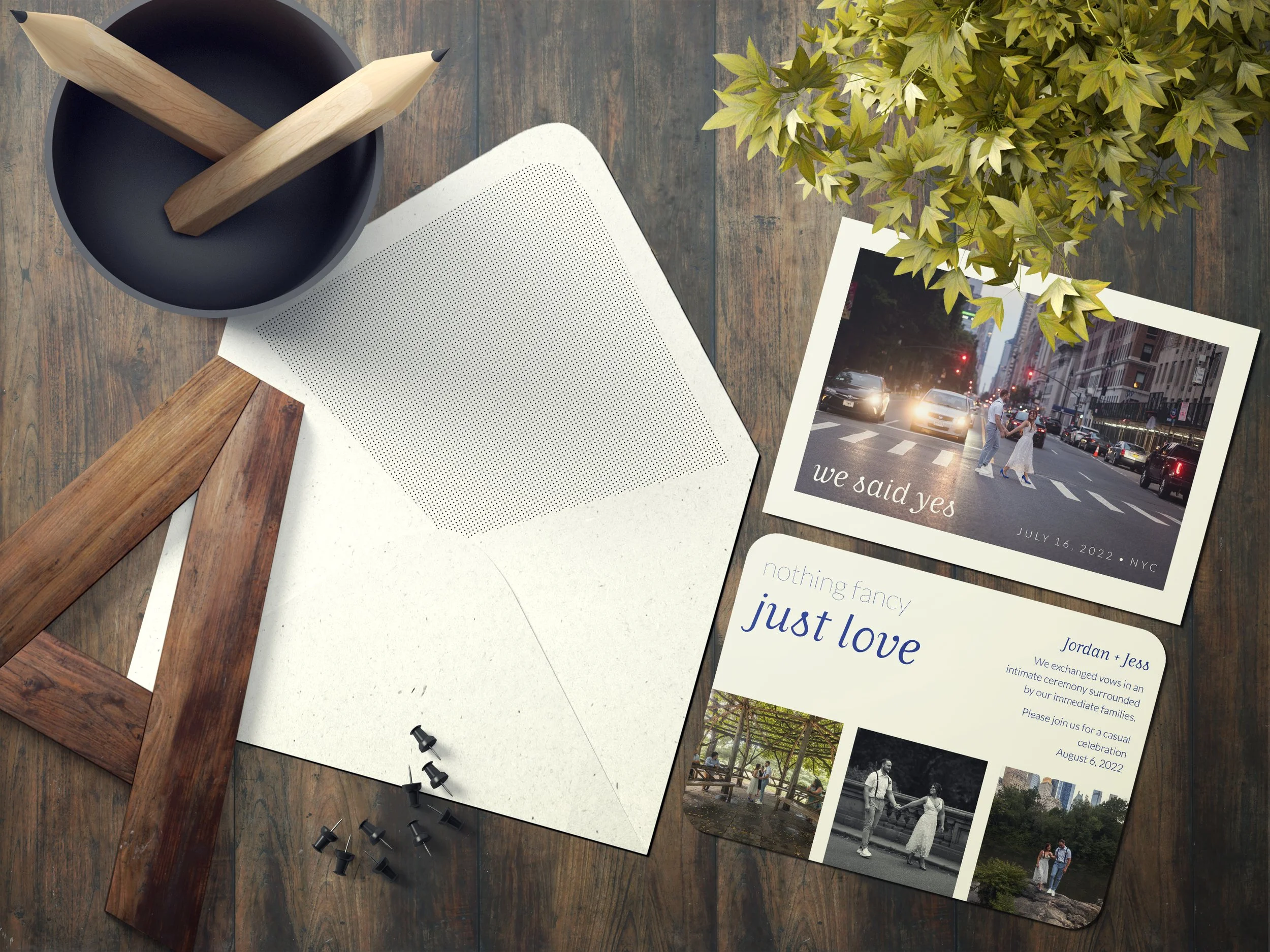 Personal Project - Announcement Card Design