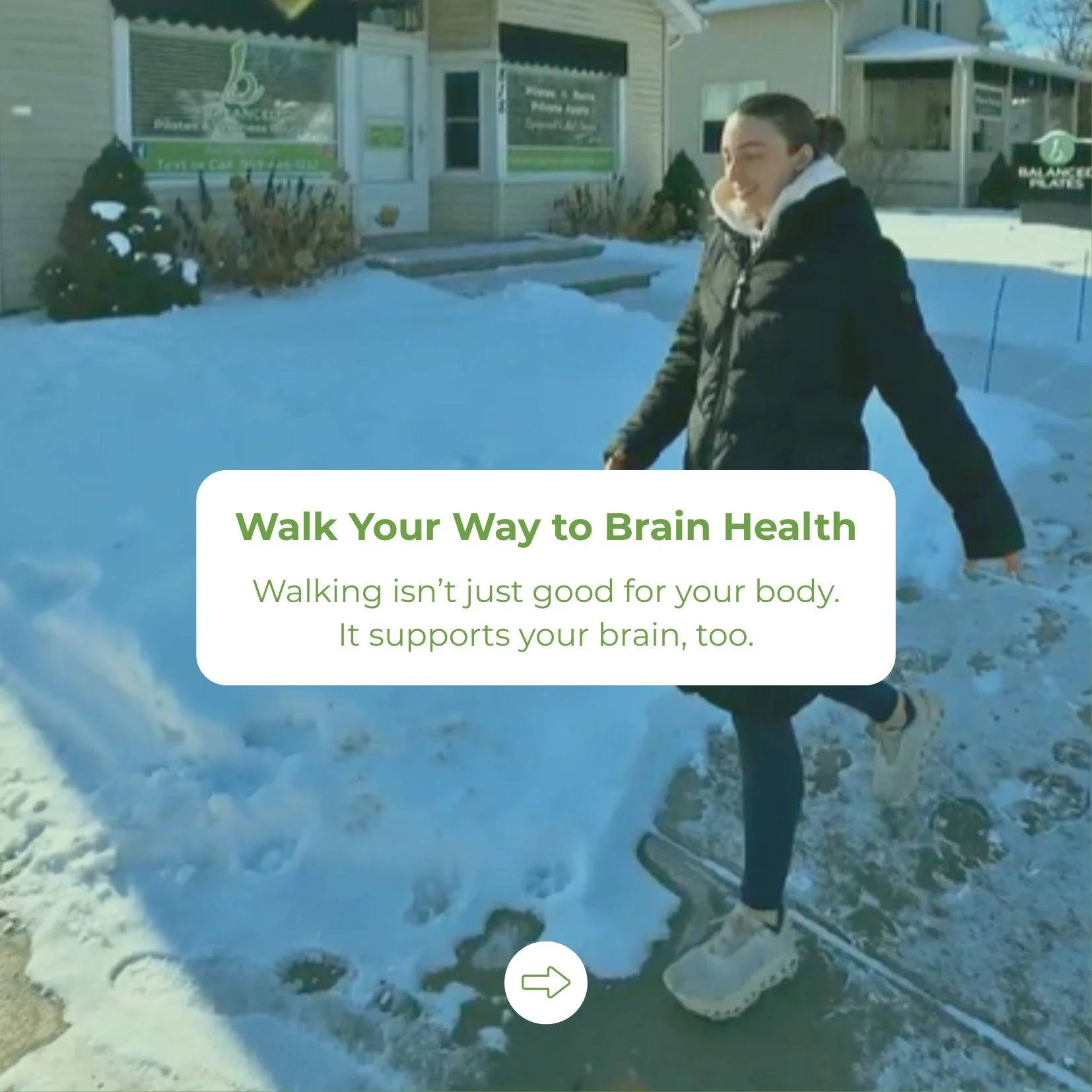 Walking supports your brain in powerful ways&mdash;from increasing blood flow to calming your mind to stimulating the growth of new neural connections. 💚

Simple steps. Intentional movement. A stronger, more resilient brain.

#BrainHealth #MindfulMo