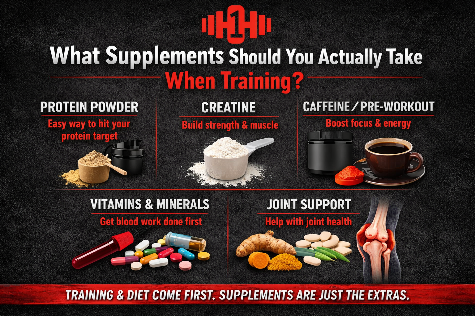What supplements you should take? 