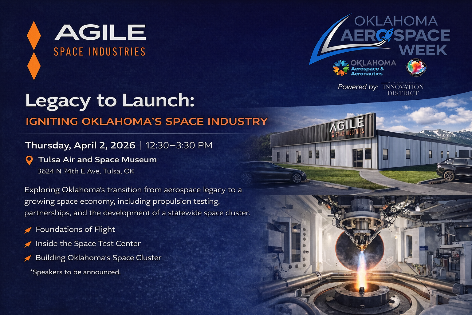Legacy to Launch: Igniting Oklahoma’s Space Industry