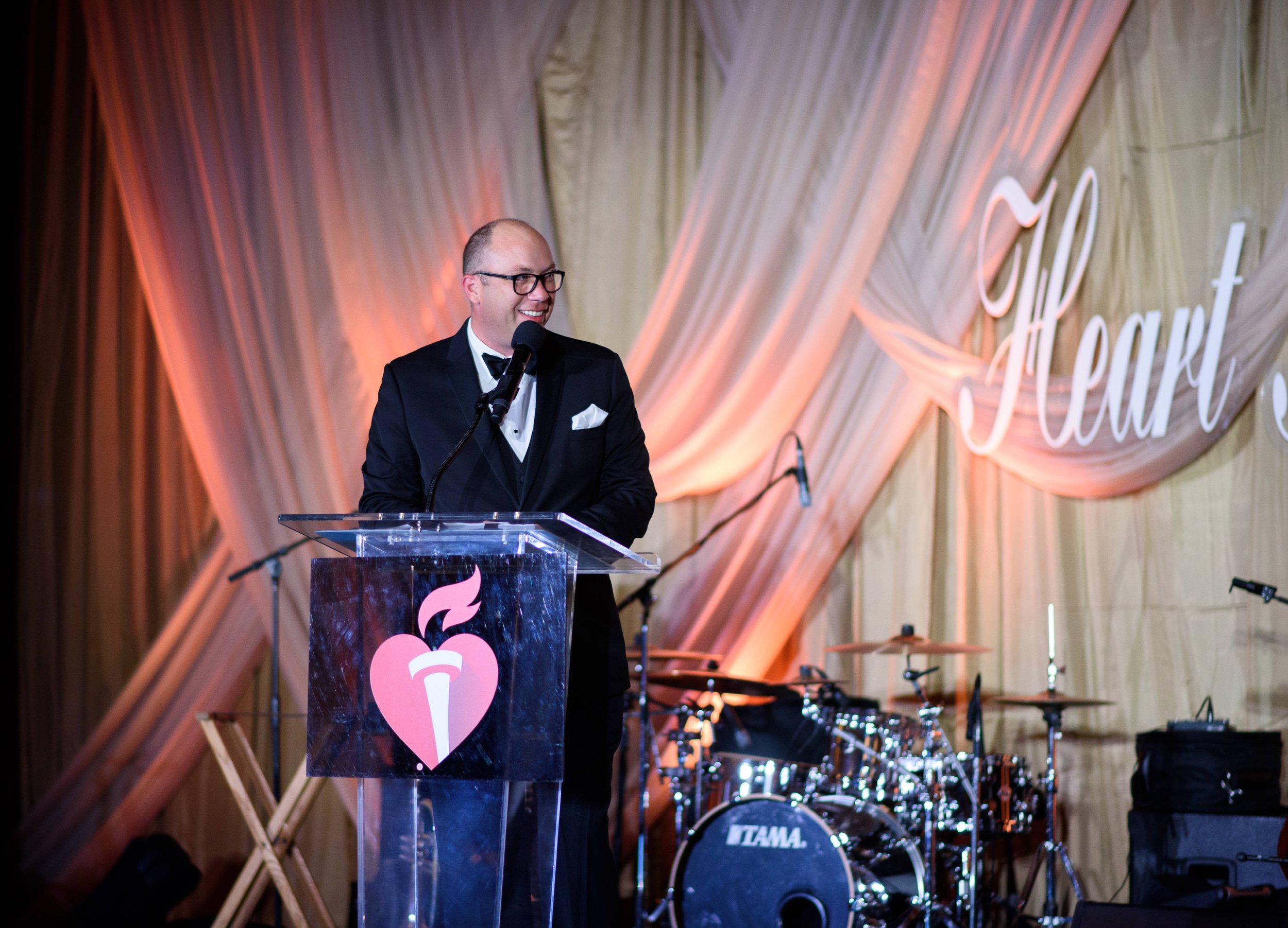Hosting the American Heart Association First Coast Heart Ball