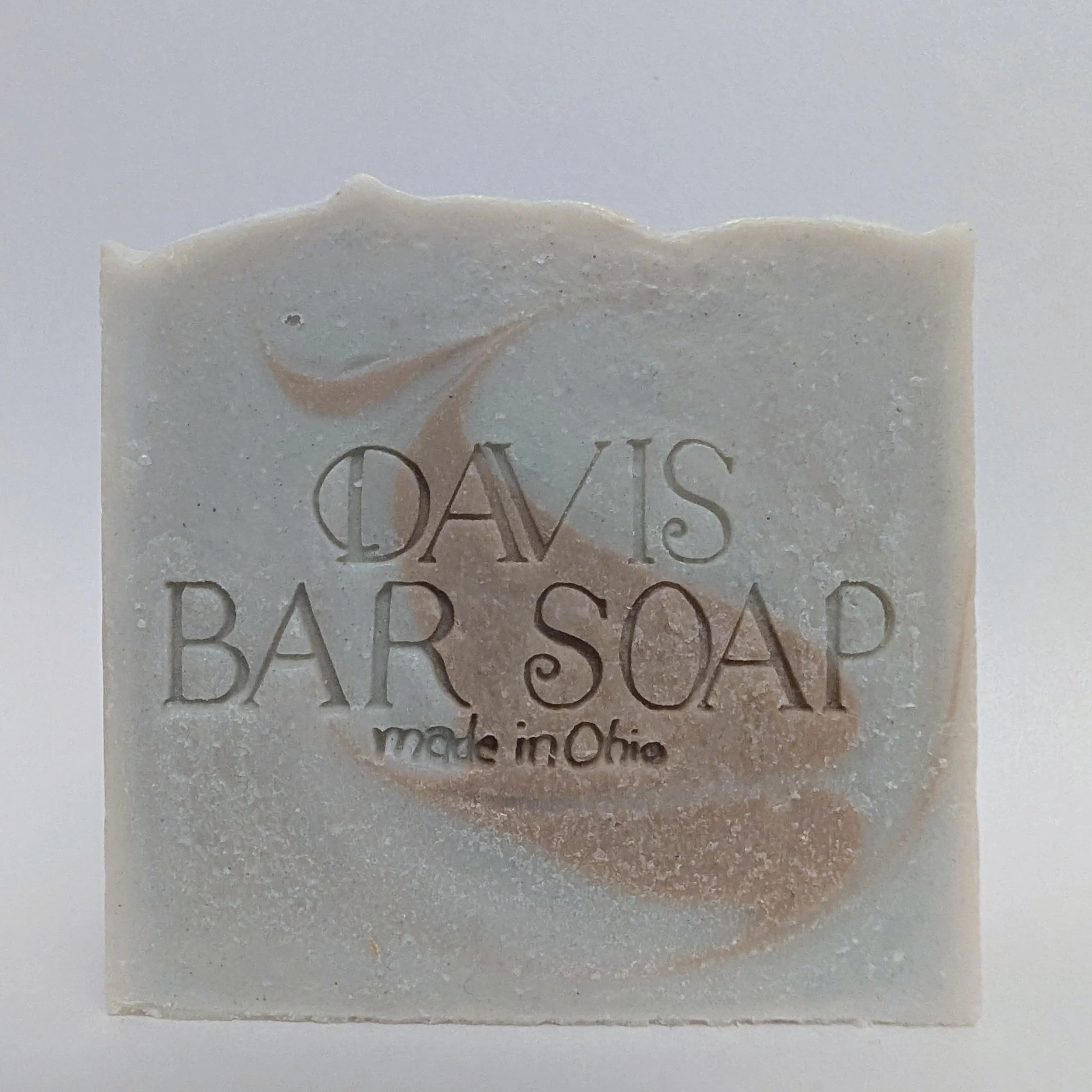 women's elegant moonlight bar soap with indigo root powder and nurishing rhassoul clay