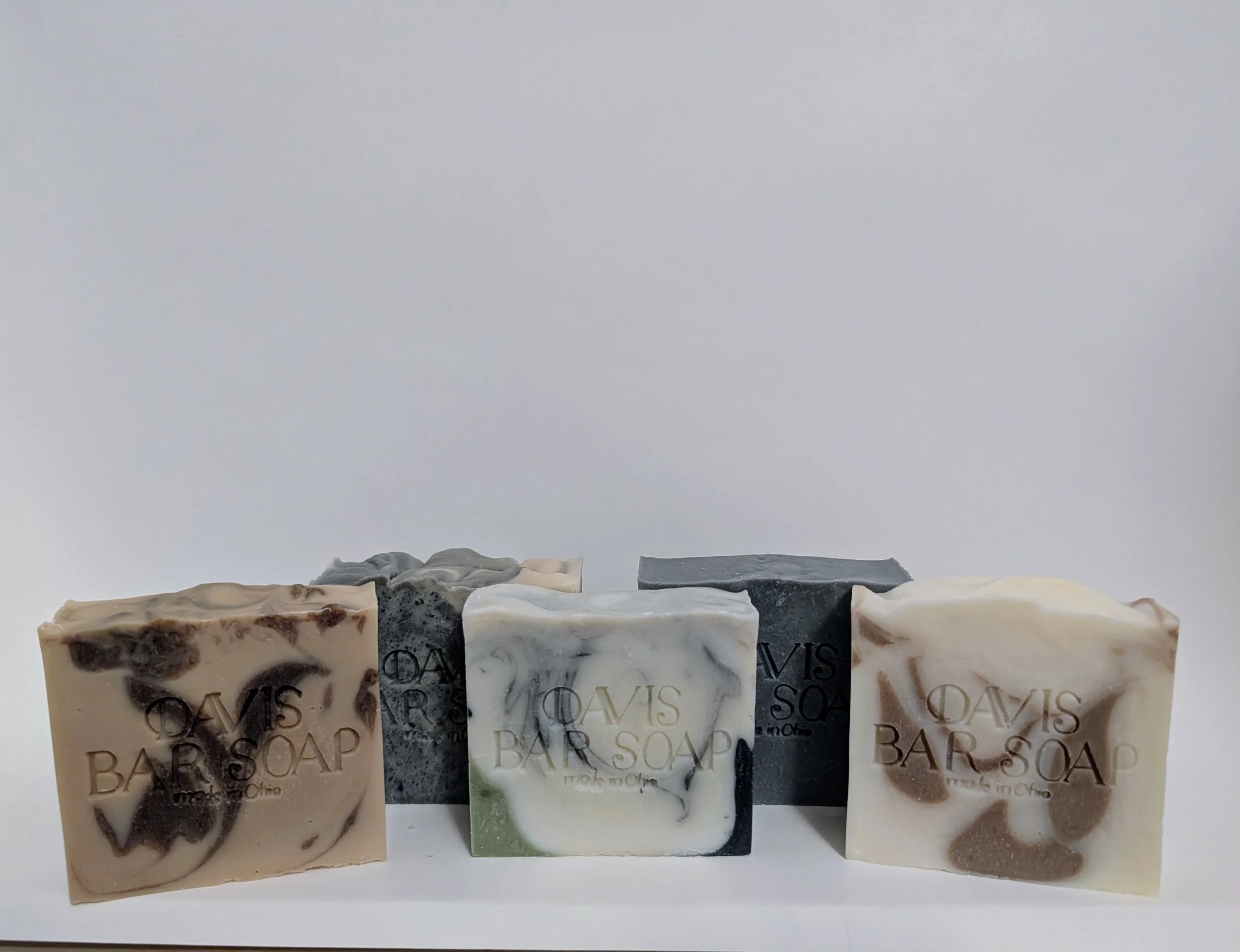 Men's soap variety gift box of 5 masculine bars