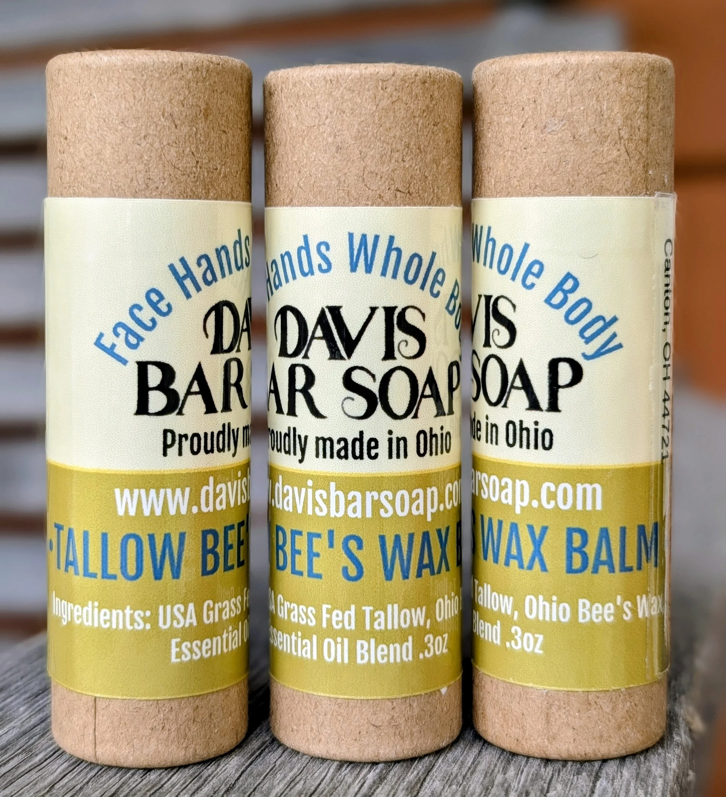 Tallow Lip Balm Eucalyptus Mint