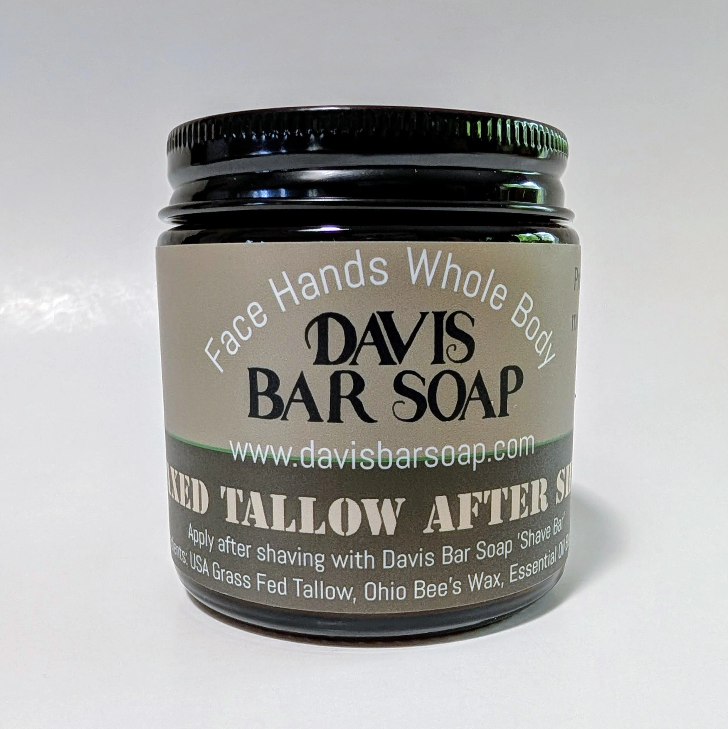 Waxed Tallow After Shave Balm