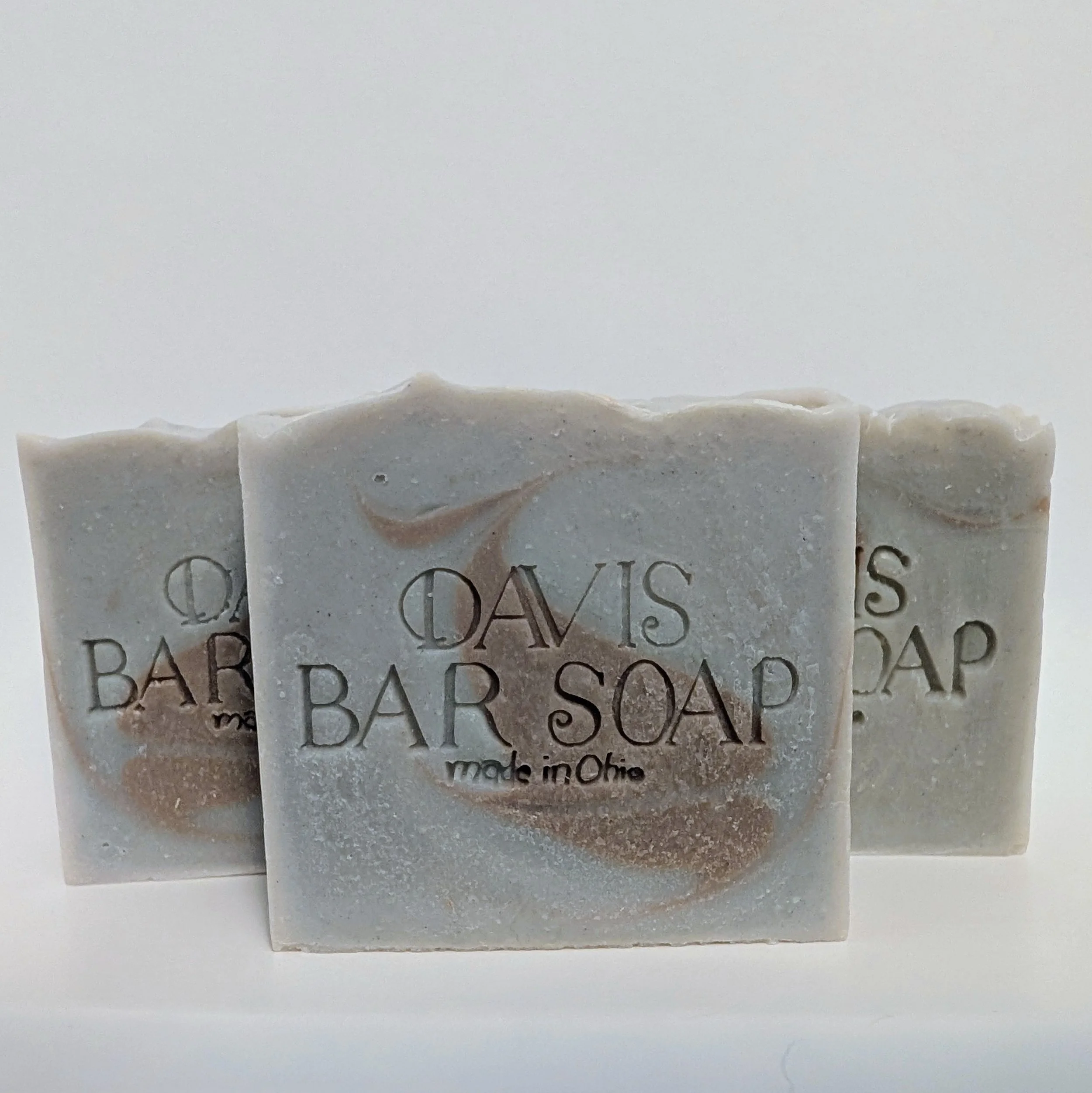 Moonlight bar soap with rhassoul clay, indigo root, smooth on skin