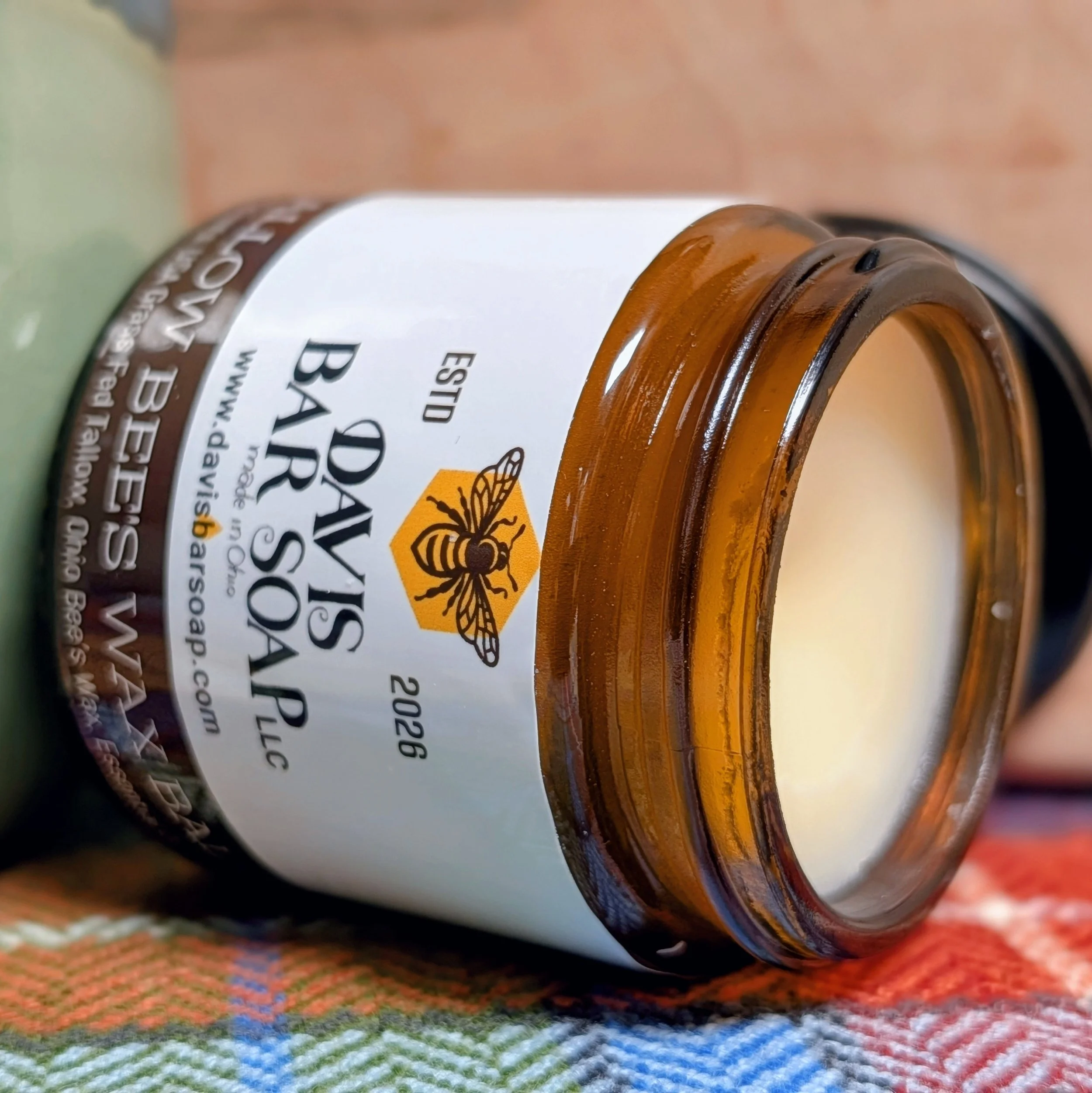 Tallow Bee's Wax Balm Lavender, Frankincense, Tea Tree