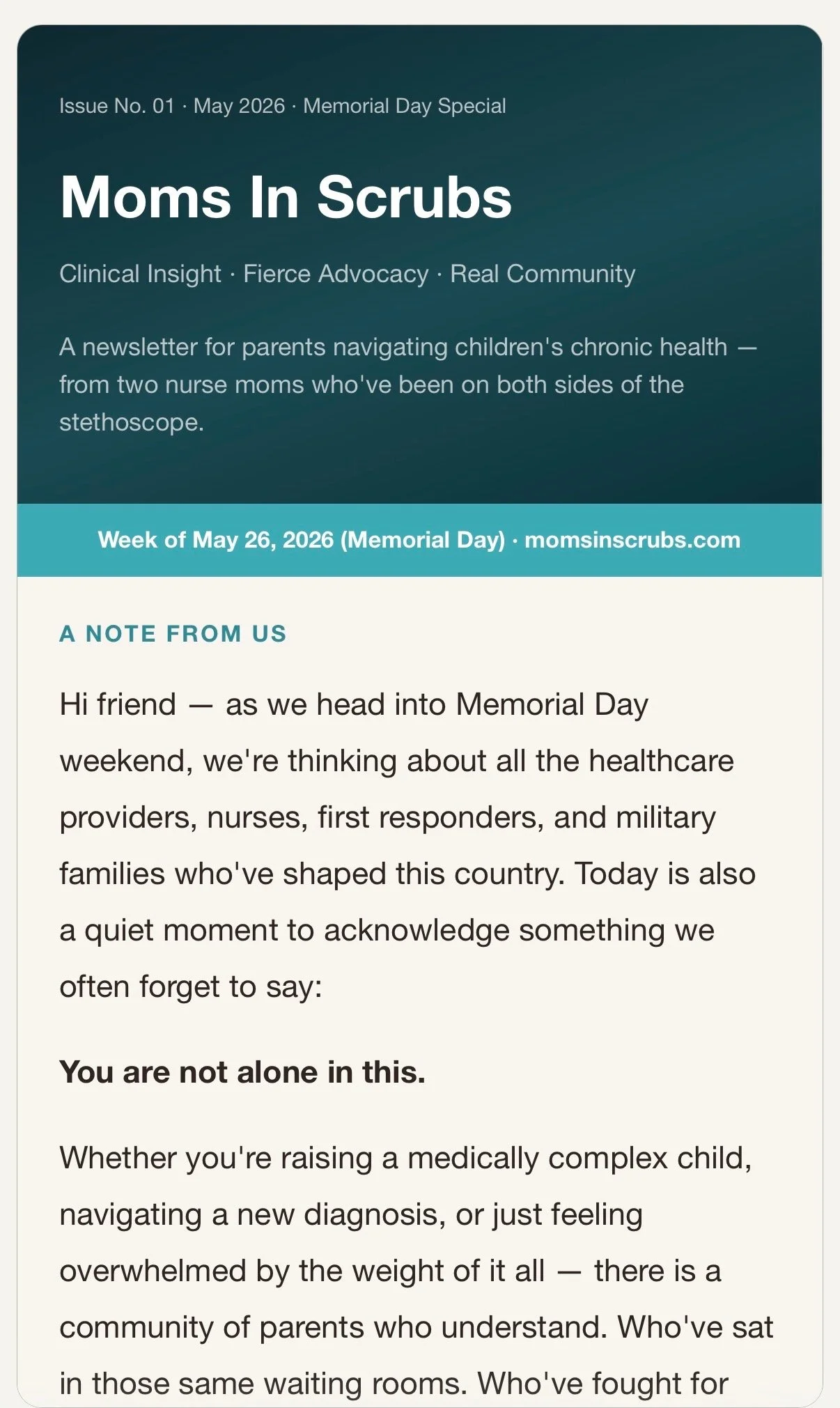 Newsletter May 2026