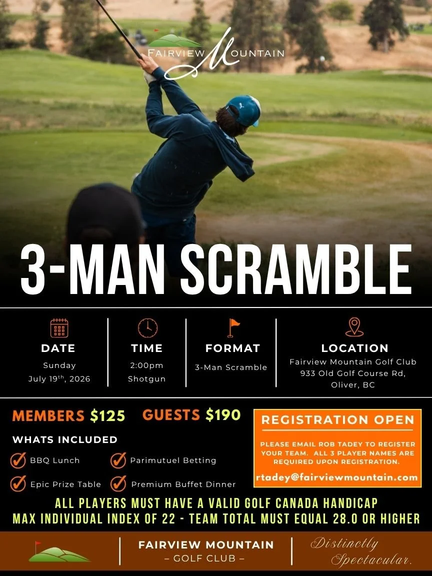 FMGC Mens 3-Man Scramble - Shotgun