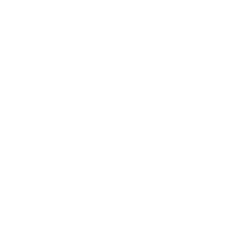 A black silhouette of a sailboat with a white flag that has the word 'breezy' written on it in cursive script.