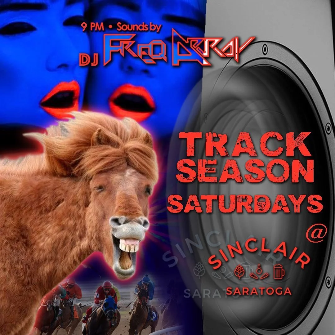 Just passed show #40 at @thesinclairsaratoga !!! WHAA?? Half the foundation must be shook to DUST !!! 🔊🔊🔊 Hip Hop / R&amp;B / Booty Jamz / Tho&rsquo;baicks !!!
#saratogaracetrack #saratogasprings #discoversaratoga #518nightlife #togatown #spacity 