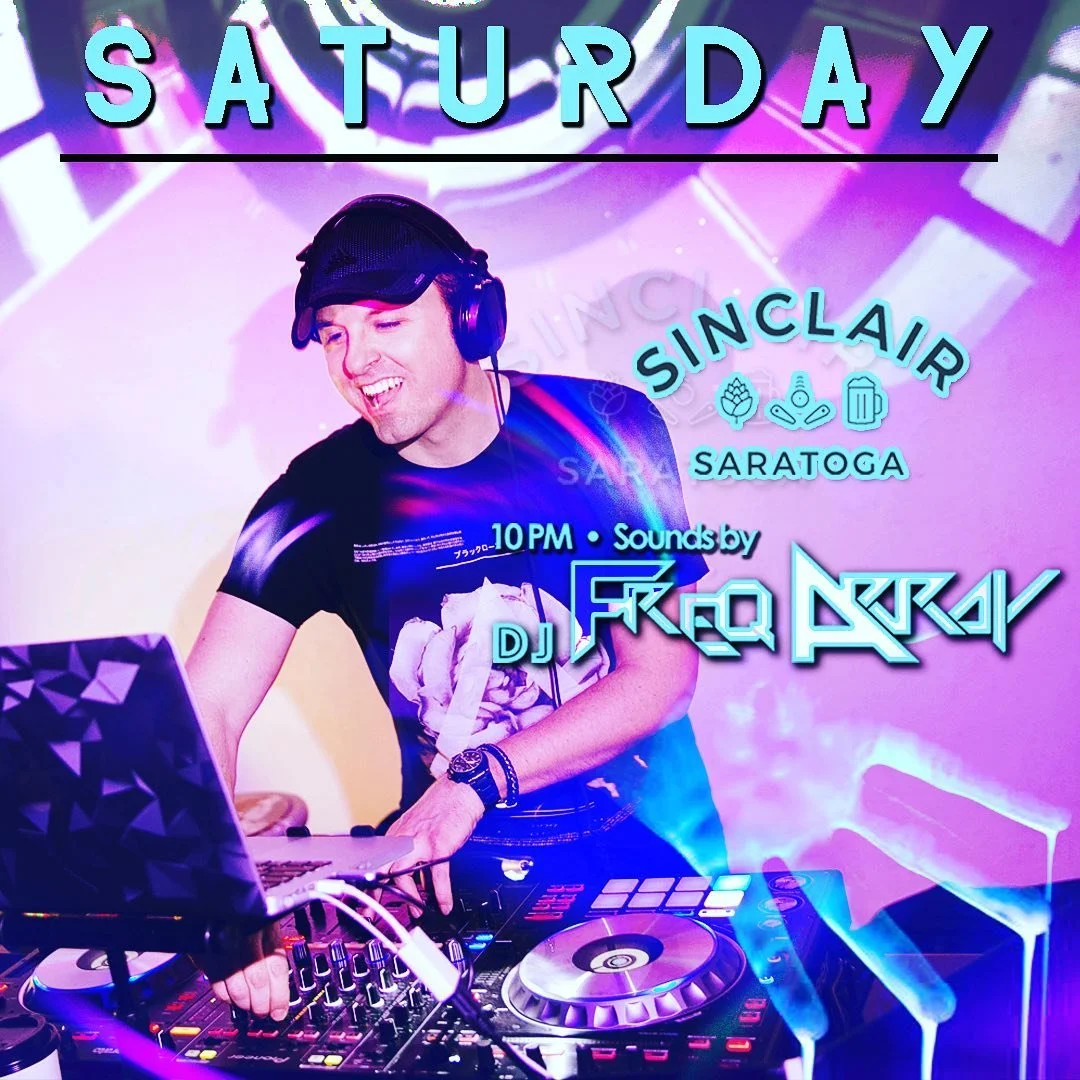 Guess who&rsquo;s BACK?!? Sinclair gets a dose of that gud-gud nasty hip hop r&amp;b bassss!! TOGATOWN let&rsquo;s get NASTY!!! #saratogasprings #saratogaracetrack #sinclairsaratoga #lakegeorgeny #518nightlife #trackseason