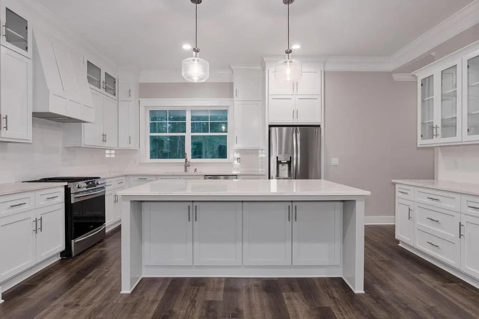 All White Kitchen