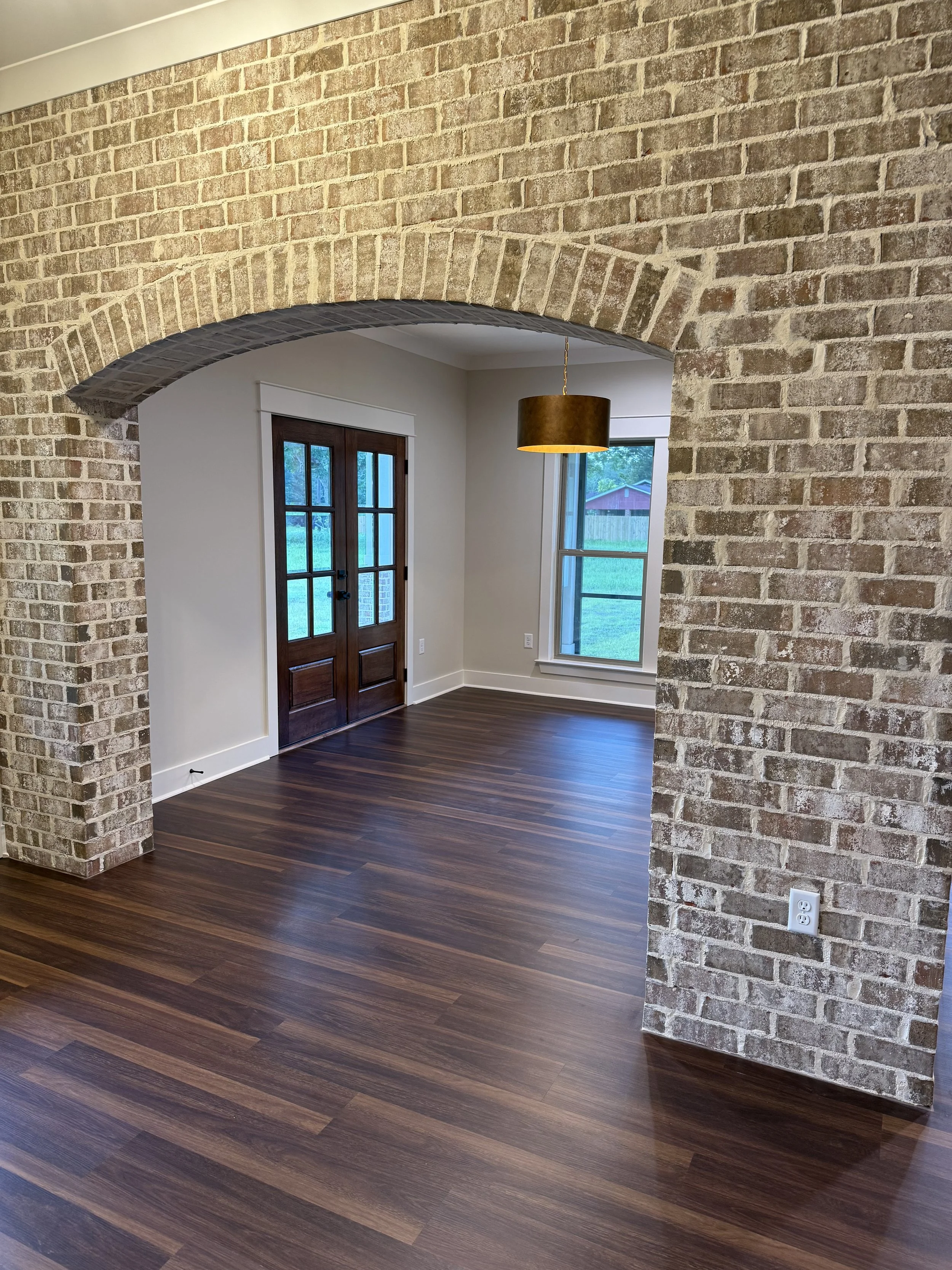 Brick Arched Entrance