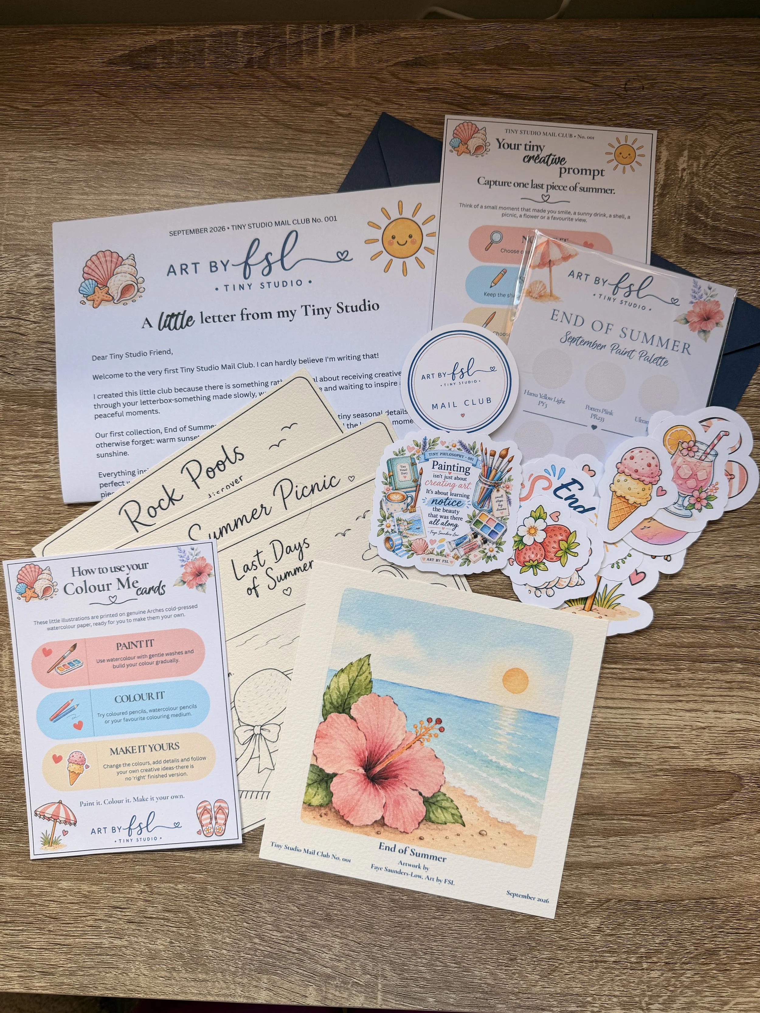 A Little Dream in the Making: My First Tiny Mail Club