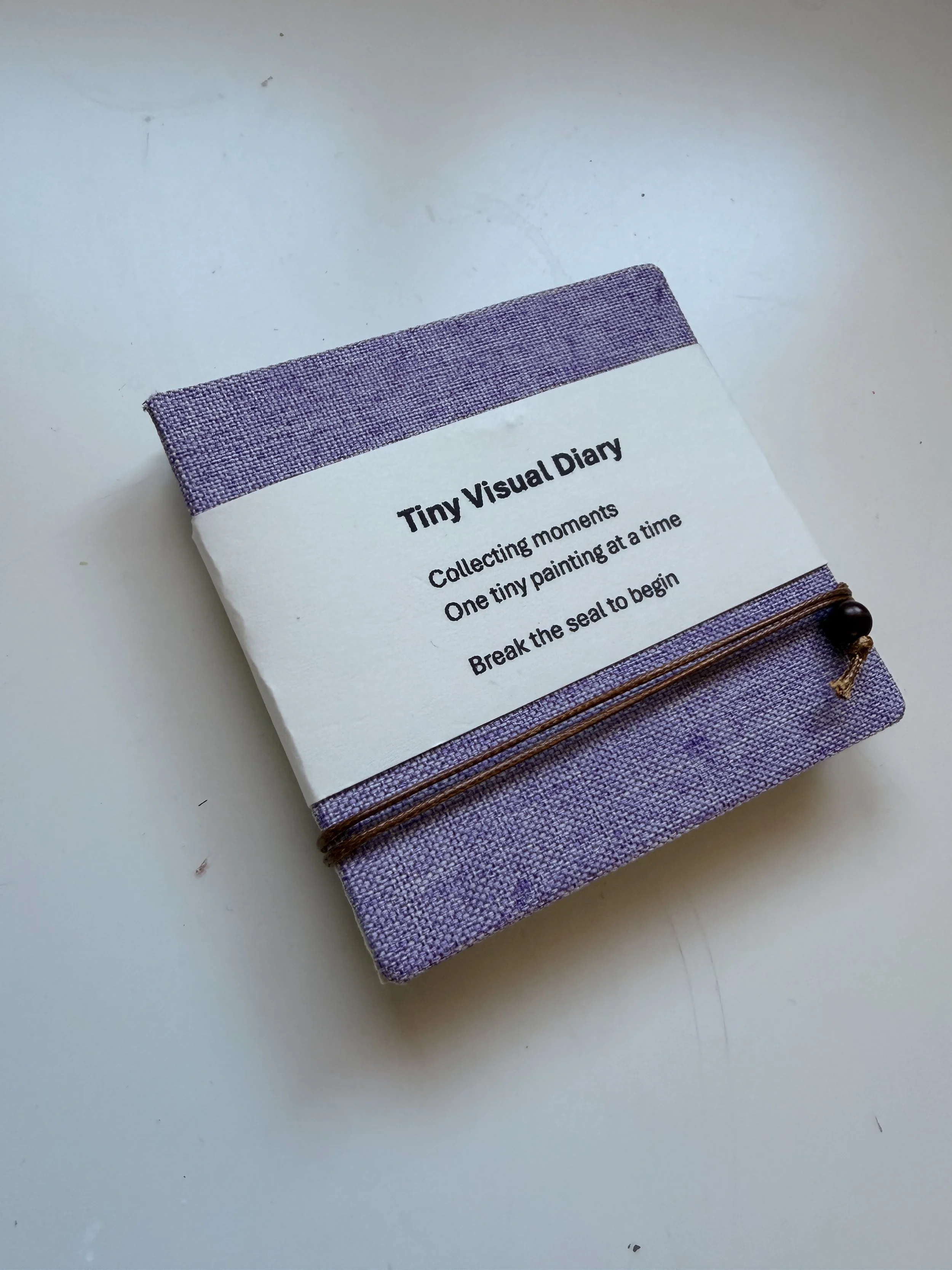 🌿 Tiny Visual Diary – Lavender Mist