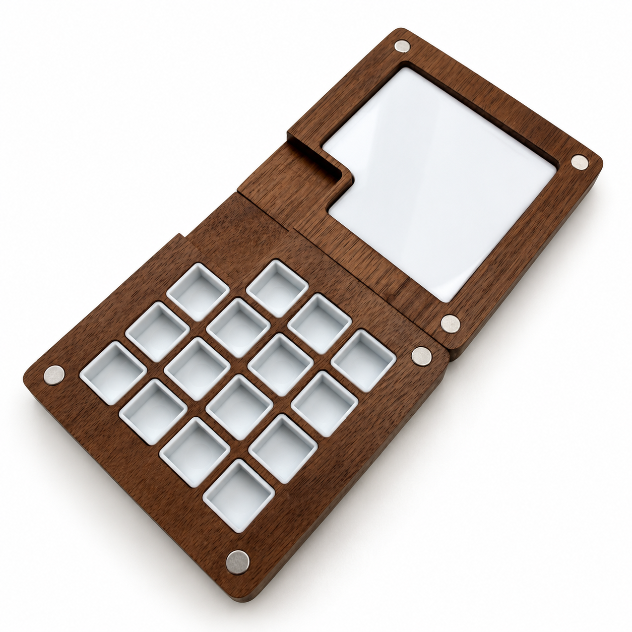 Art by FSL Tiny Wooden Watercolour Palette — 15 Pans
