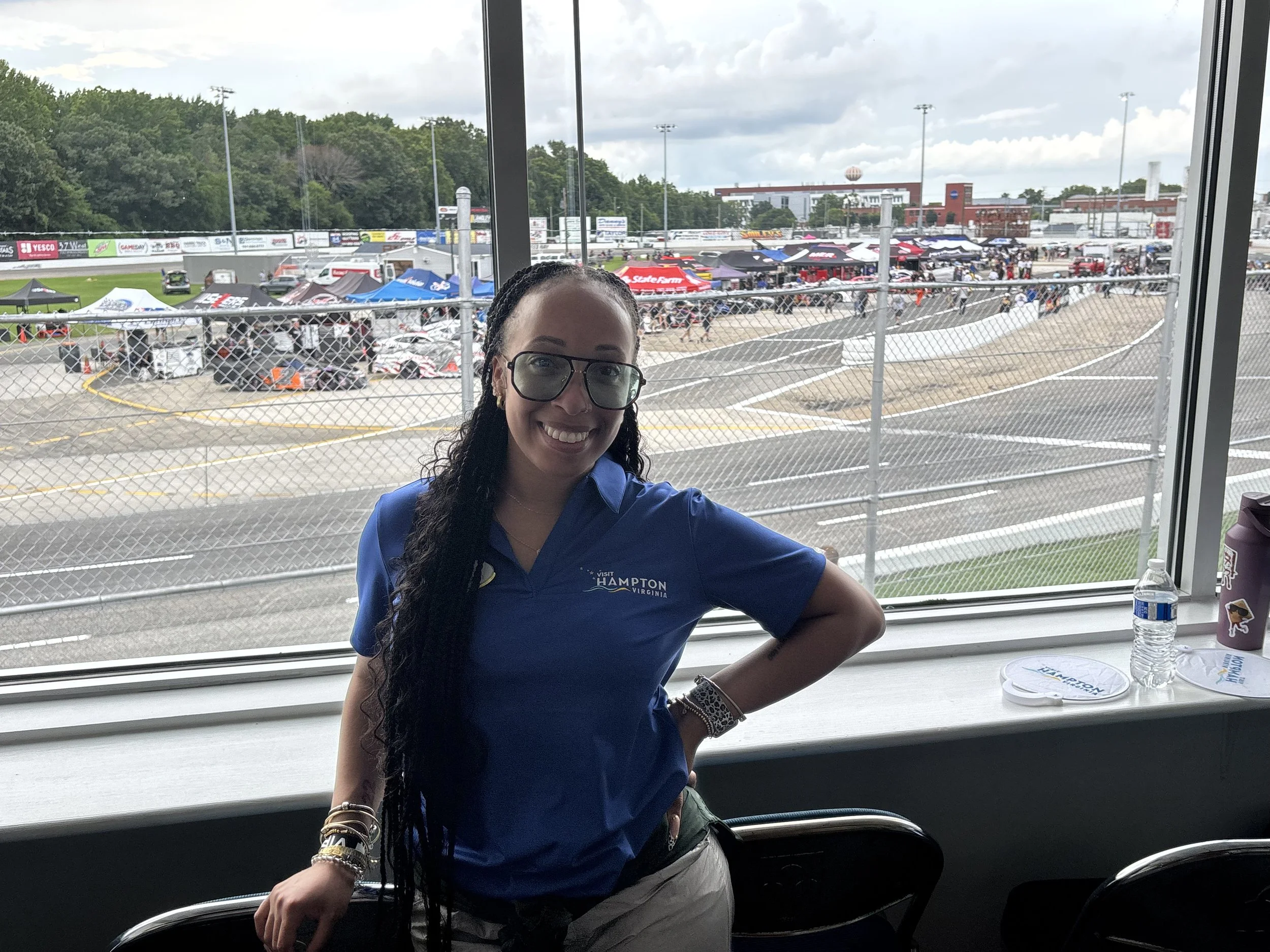 First Car Race - Langley Speedway