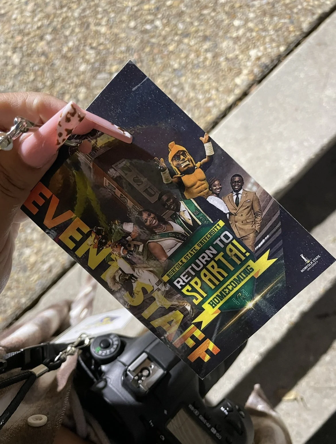 Homecoming event staff pass
