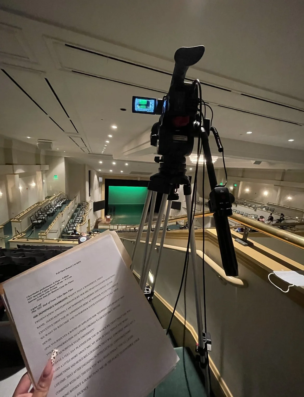 Camera Operator for an event