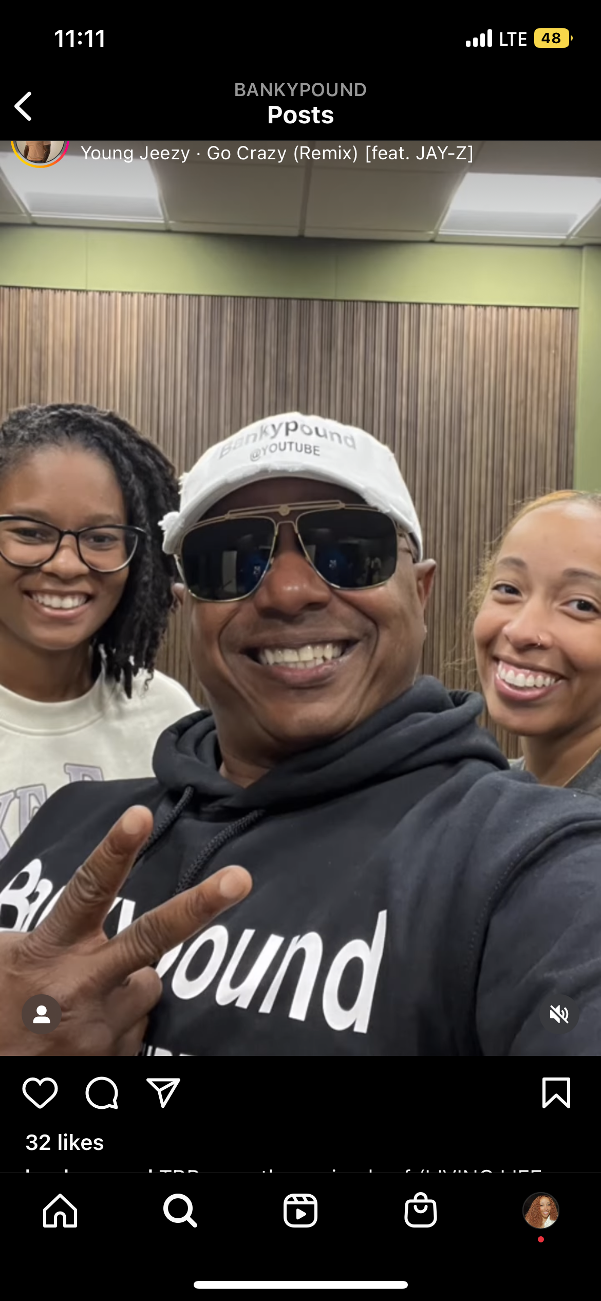 with one of the hose of the Living Life After Life podcast, Banky Pound