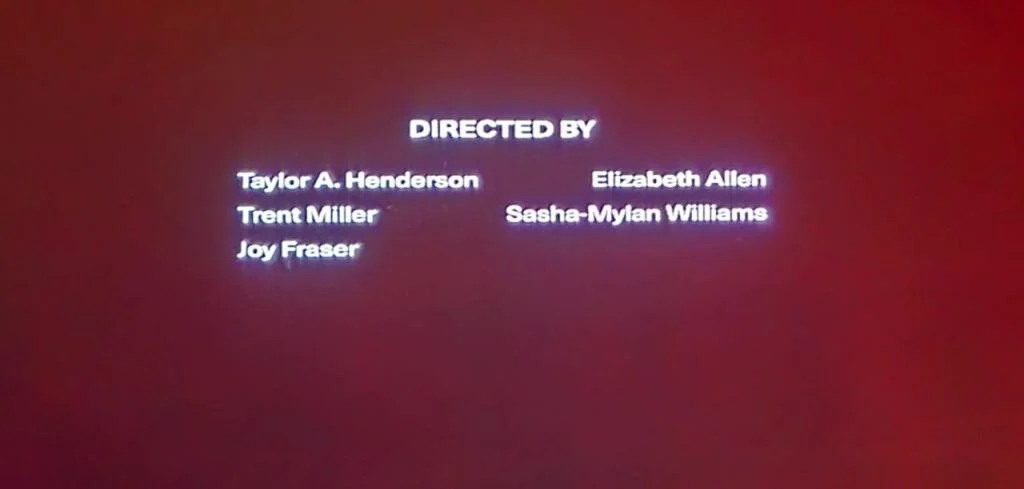 My first film credit!