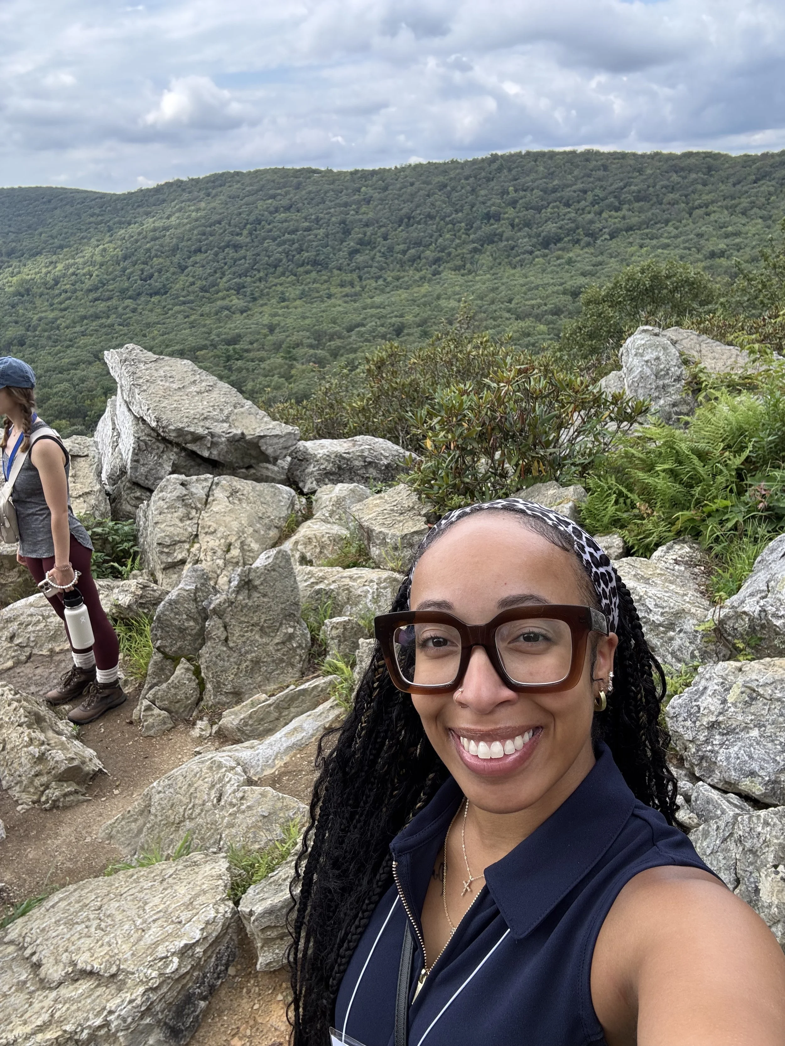 Enjoying the mountains on my work trip to Reading, PA