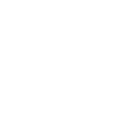 Facebook logo with a white lowercase 'f' on a black background inside a white circle