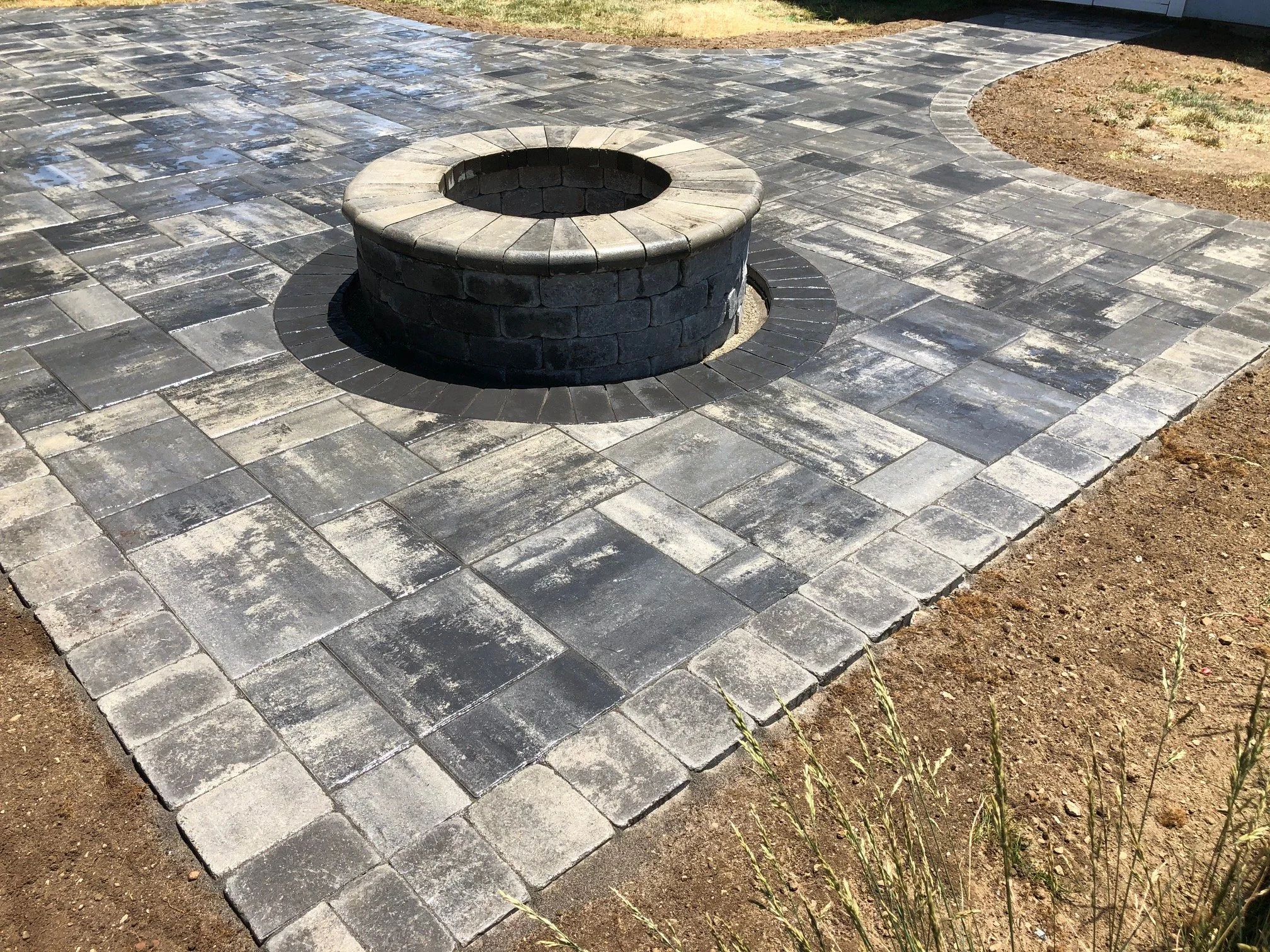 paver patio installation