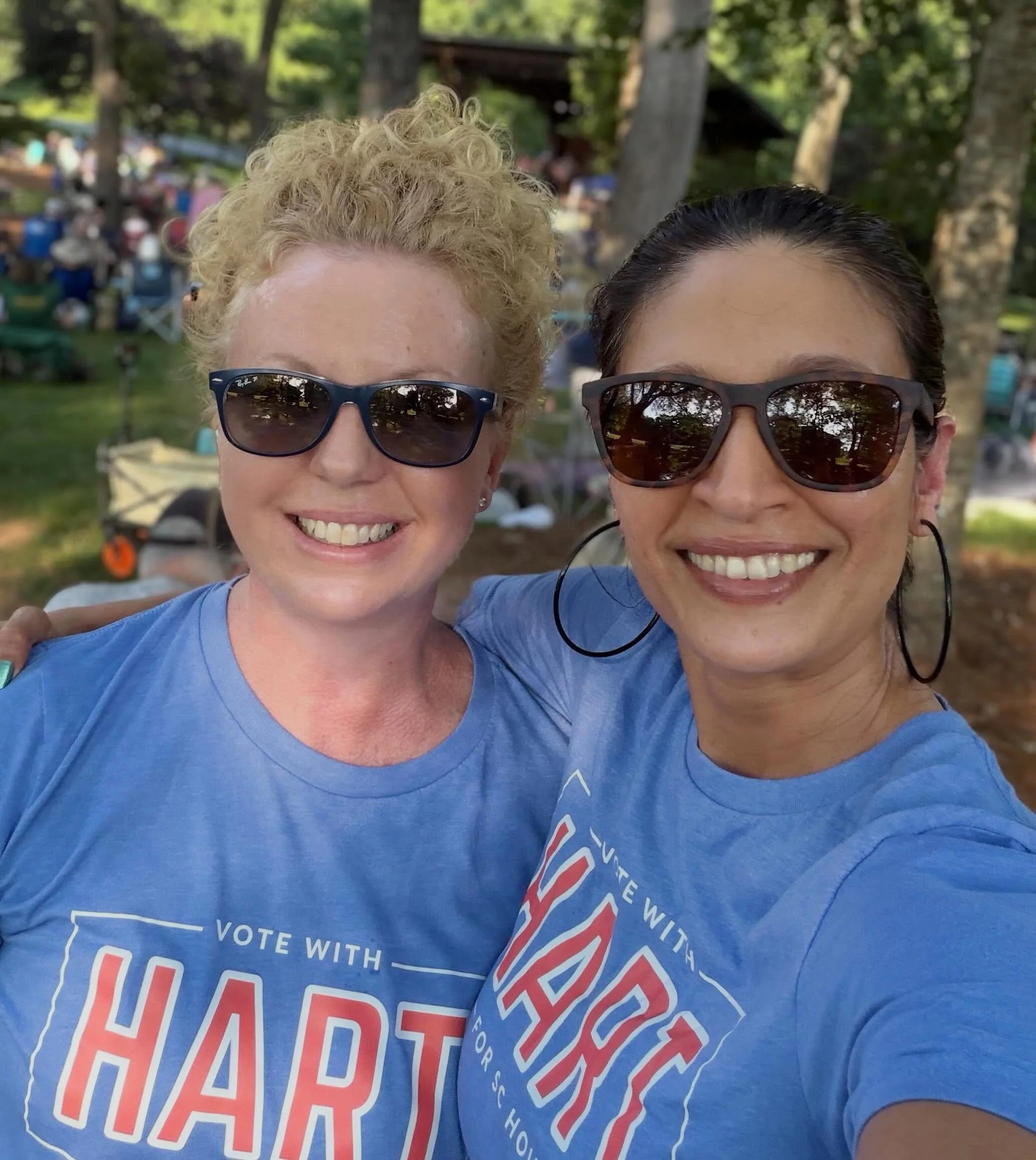 Team Hart had a great time at the Greenway - neighbors, food, &amp; music made for fun evening!