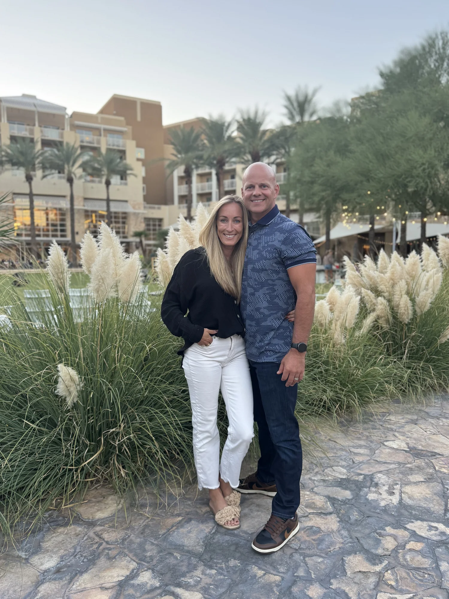 Jen and Greg Winegarden outdoors