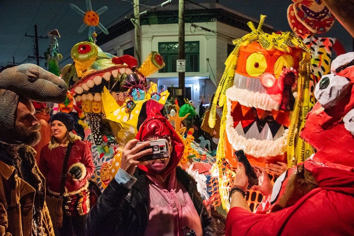The Monster Parade in New Orleans, LA