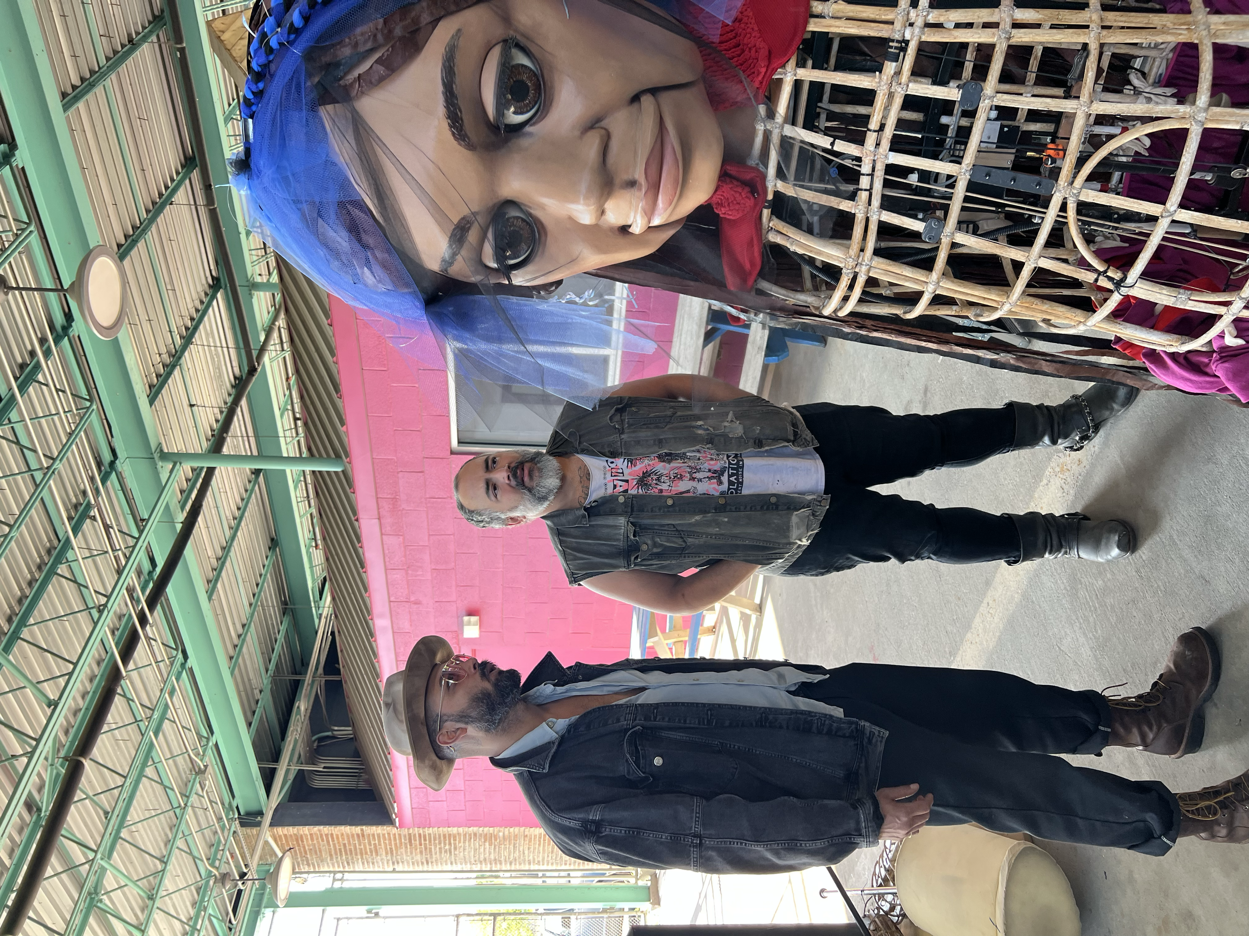 Little Amal - The Walk - Giant puppet who represents a refugee girl.