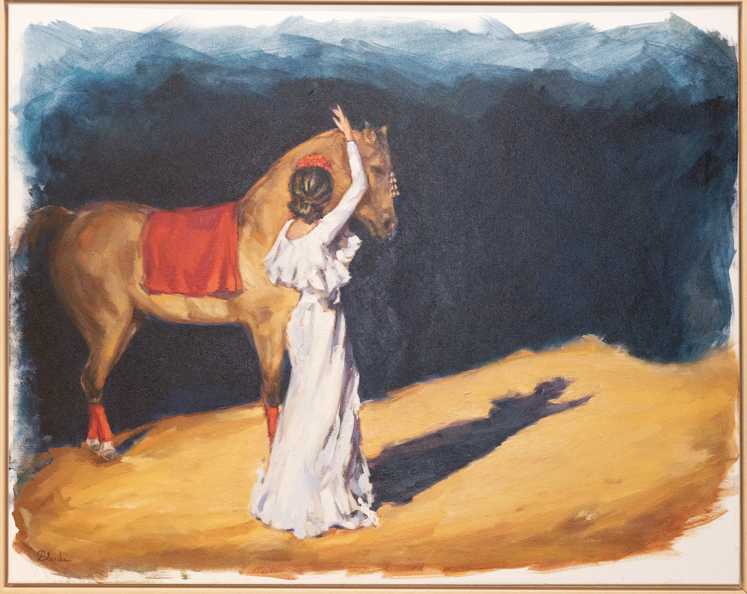 MARÍA - 73-92cm - Huile sur toile  
