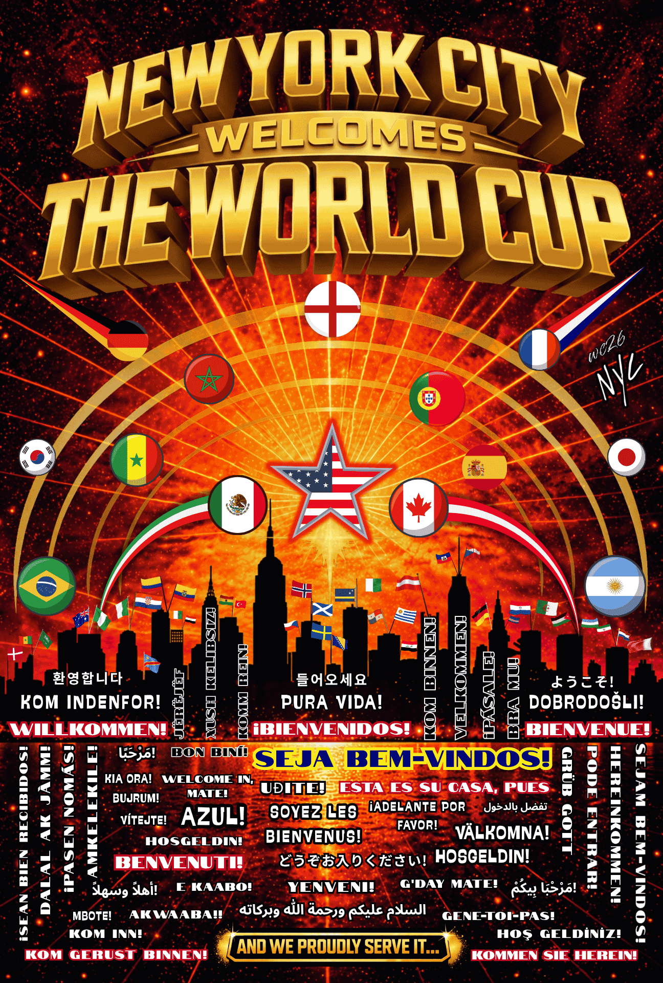 Best bars to watch the World Cup in Manhattan and Midtown New York City for international football fans.