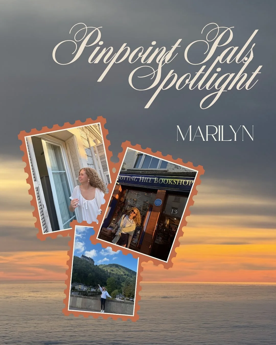 PINPOINT PALS SPOTLIGHT ✨MARILYN✨

Learn about Marilyn&rsquo;s current favorites throughout her study abroad experience thus far!🤗

#studyabroad #travel #spotlight #reccomendations