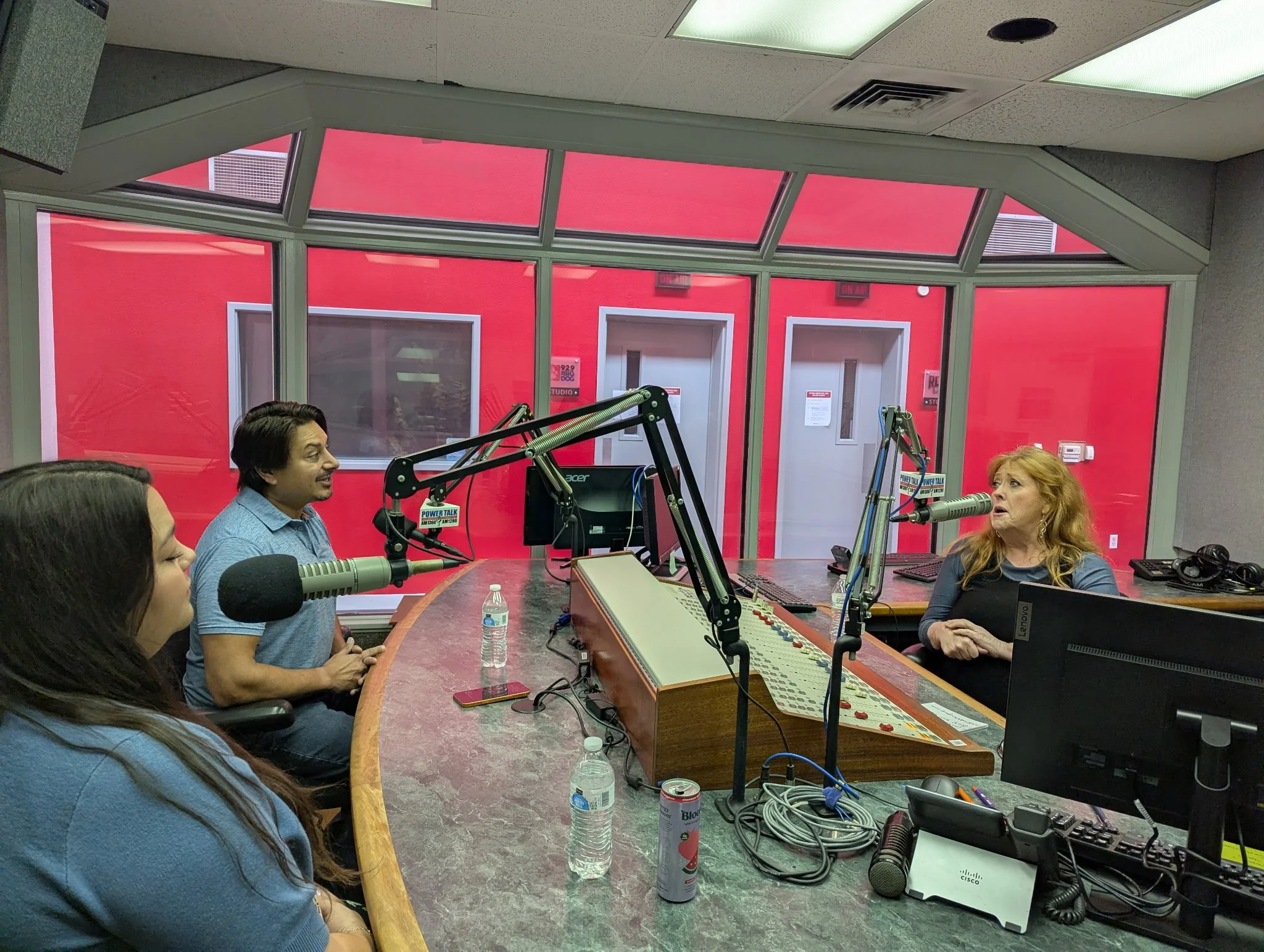 In the studio with Host Jeanette Forni, Guest Co-Host Nicole Castillo, and Jak talking about his business Sodhi Law Group
