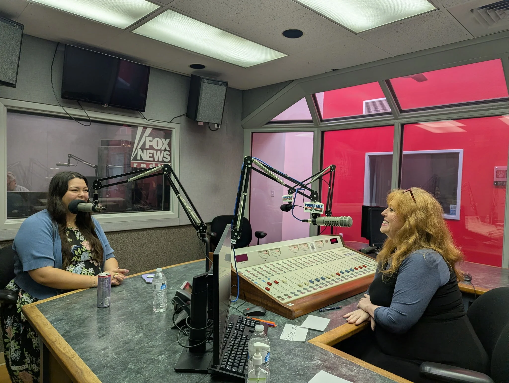 Jeanette is talking about Fellowship Homes with Nicole 