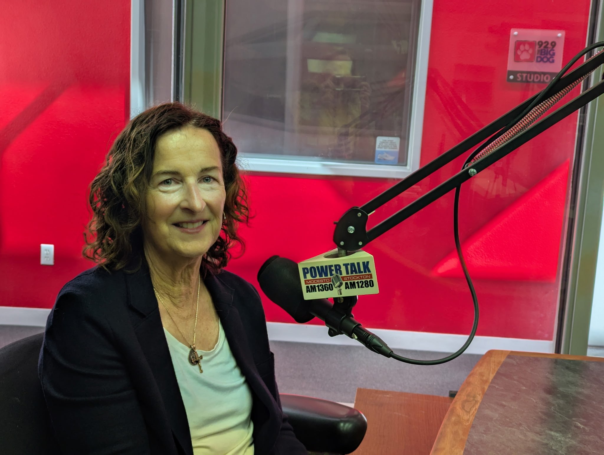 Owner of French Bee Nursery in the studio 