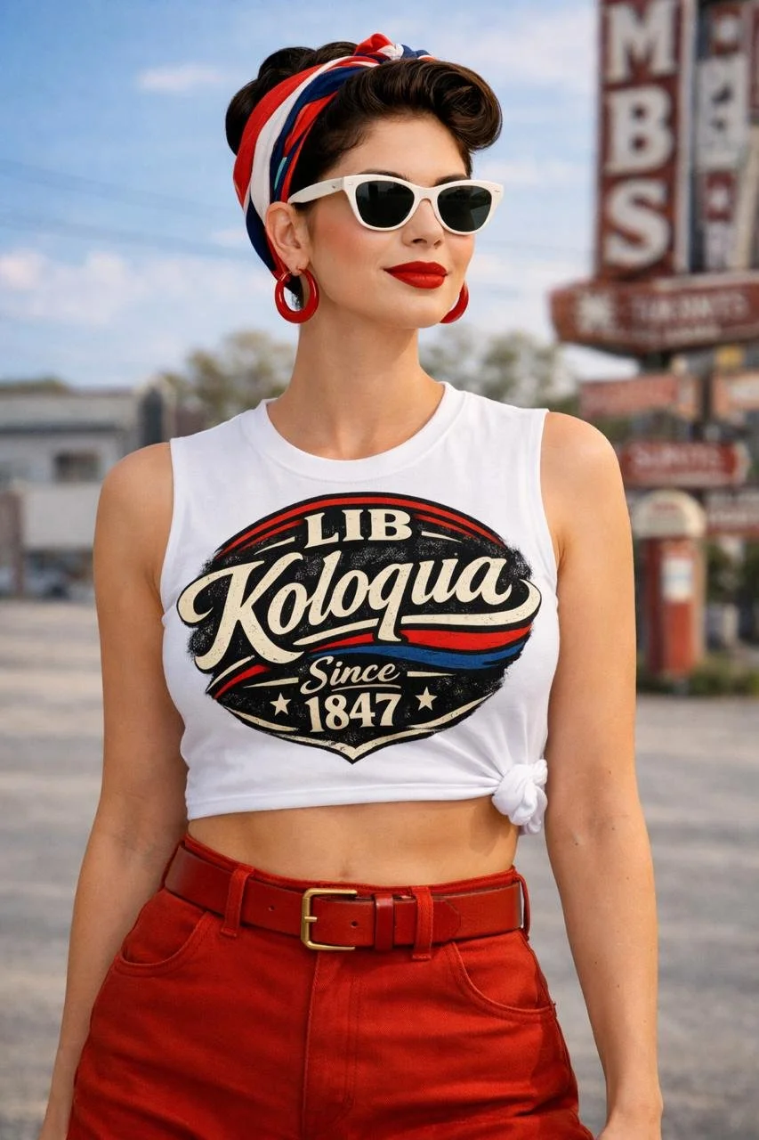 LIB Koloqua Vintage Crop Top