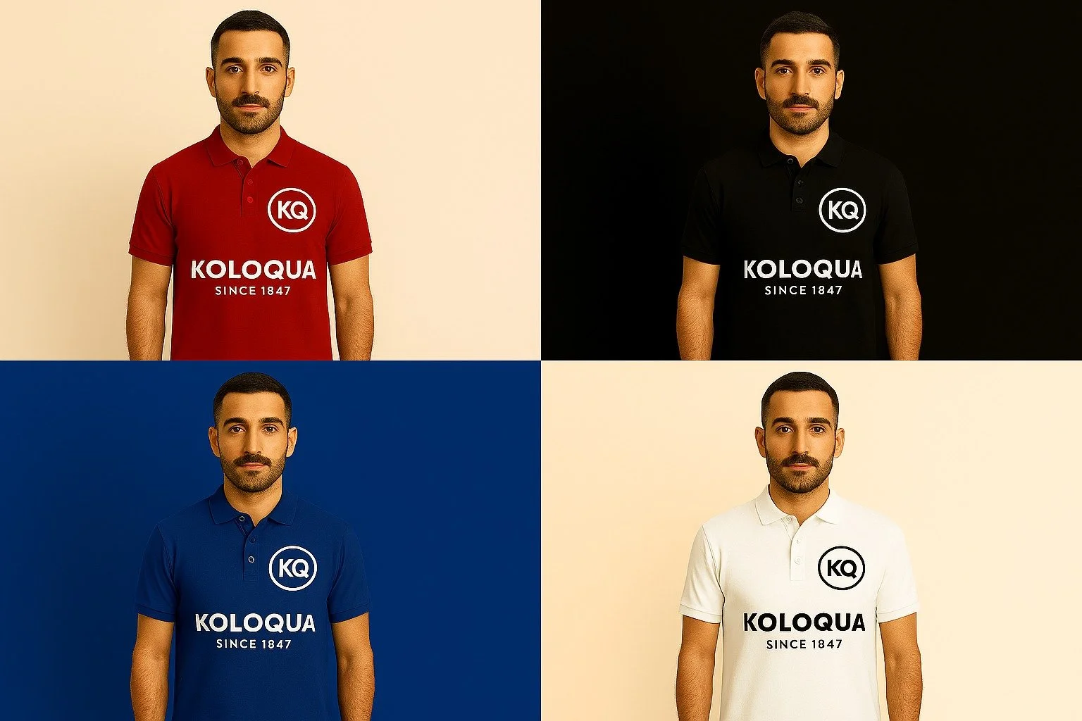 Koloqua Men’s Polo T-Shirt